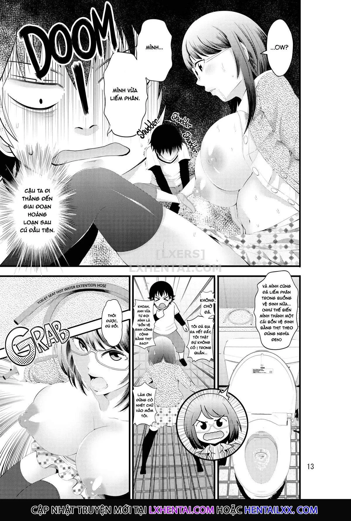 HentaiVN.net - Ảnh 15 - ManCli Manko To Cli O Ijirareru No Ga Daisuki Na Fujoshi Nano De Doujin Event No Nikubenki Ni Natte Mita [Ms. PussyClit or How I Learned to Stop Worrying about Being Caught and Became a Human Toilet at a Doujin Event] - Chap 1