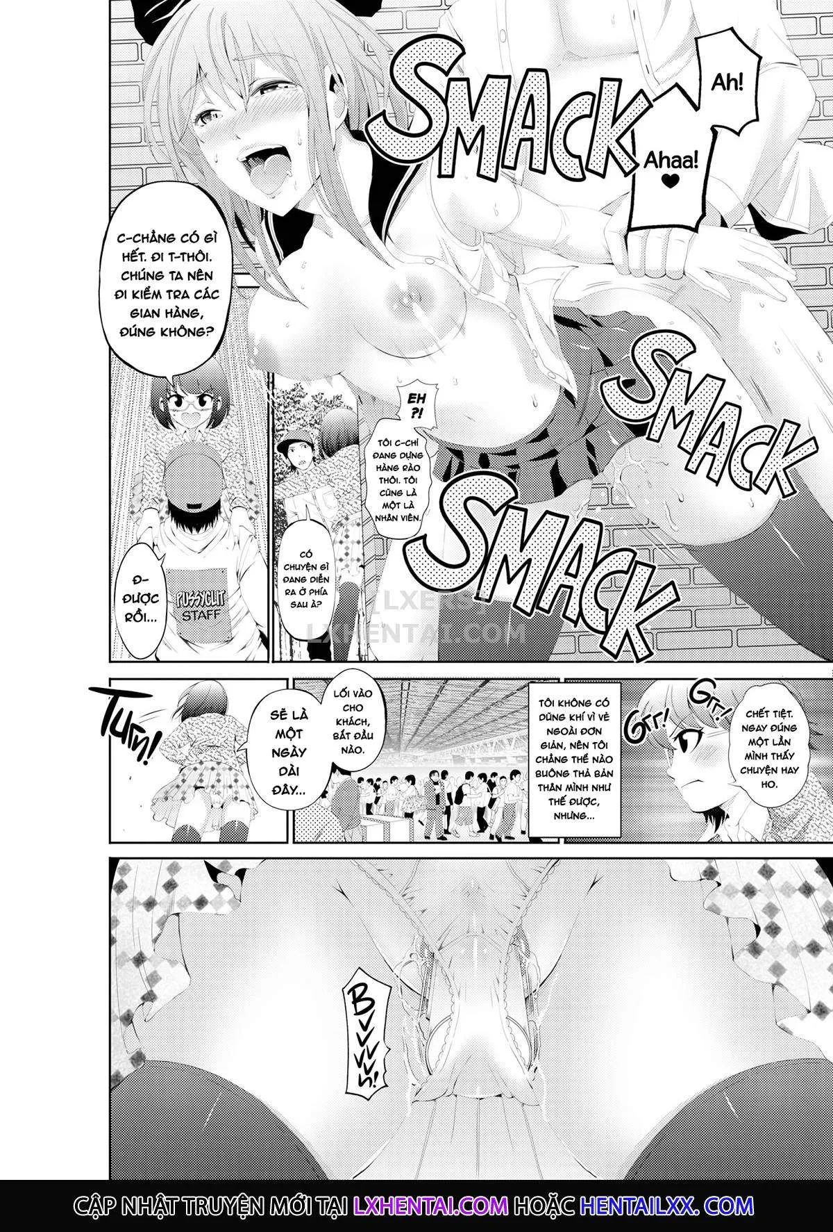 HentaiVN.net - Ảnh 4 - ManCli Manko To Cli O Ijirareru No Ga Daisuki Na Fujoshi Nano De Doujin Event No Nikubenki Ni Natte Mita [Ms. PussyClit or How I Learned to Stop Worrying about Being Caught and Became a Human Toilet at a Doujin Event] - Chap 1