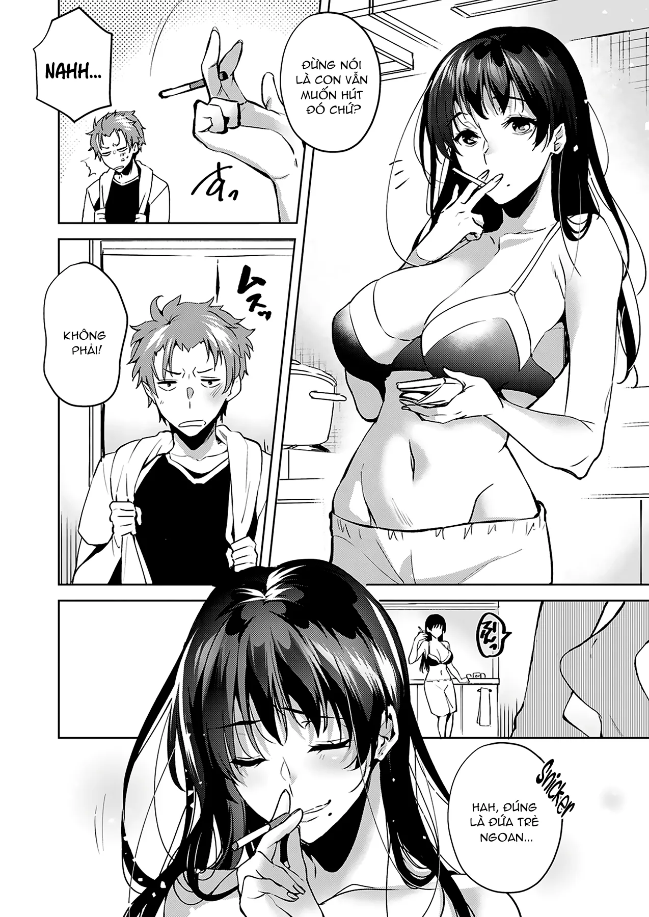 HentaiVN.net - Ảnh 33 - Làm cách nào để lên đỉnh~ [How to get in a good mood] - Chap 1