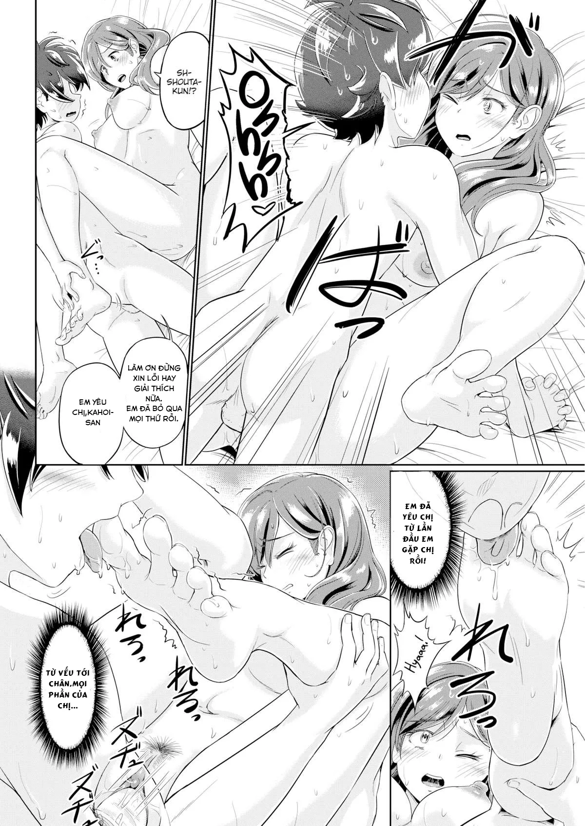 HentaiVN.net - Ảnh 10 - Giấc mơ trên tàu siêu tốc [Fantasy High Speed Vacation] - Chap 1