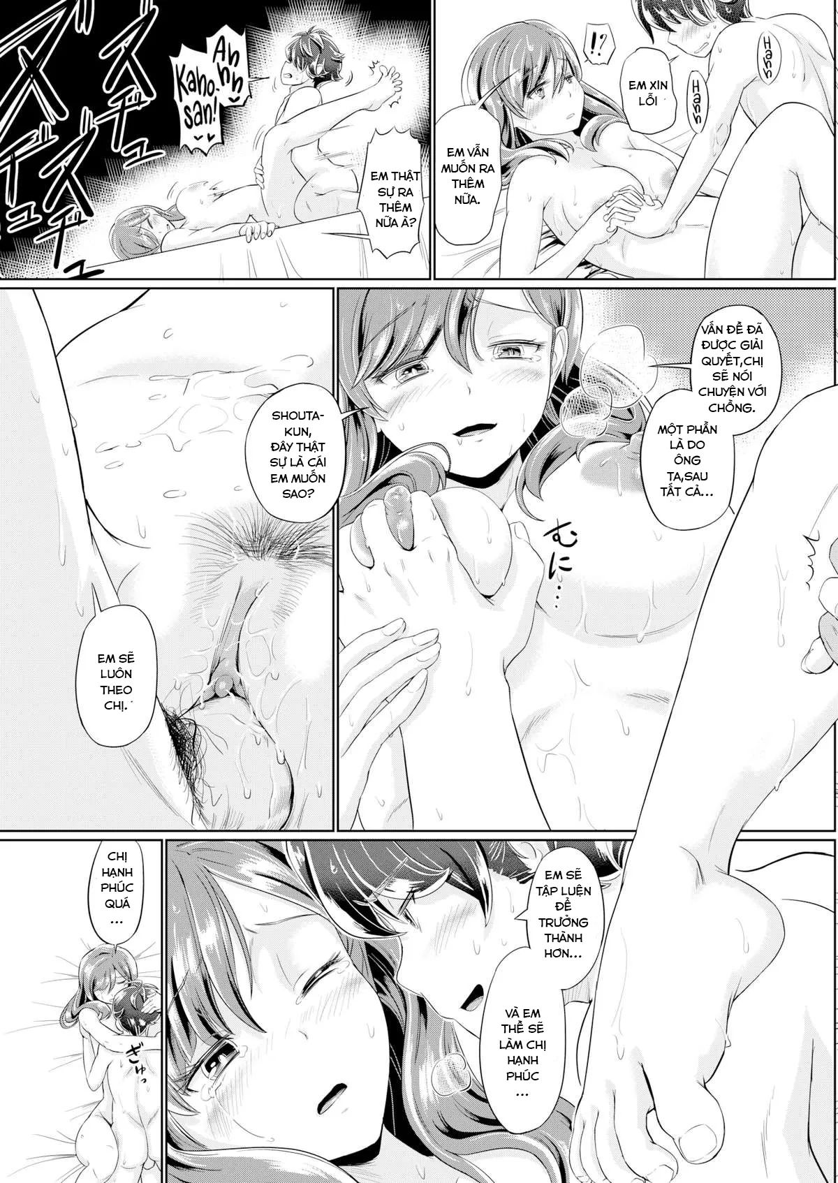 HentaiVN.net - Ảnh 13 - Giấc mơ trên tàu siêu tốc [Fantasy High Speed Vacation] - Chap 1