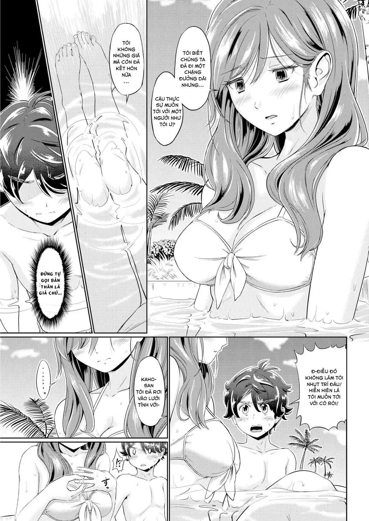 HentaiVN.net - Ảnh 5 - Giấc mơ trên tàu siêu tốc [Fantasy High Speed Vacation] - Chap 1