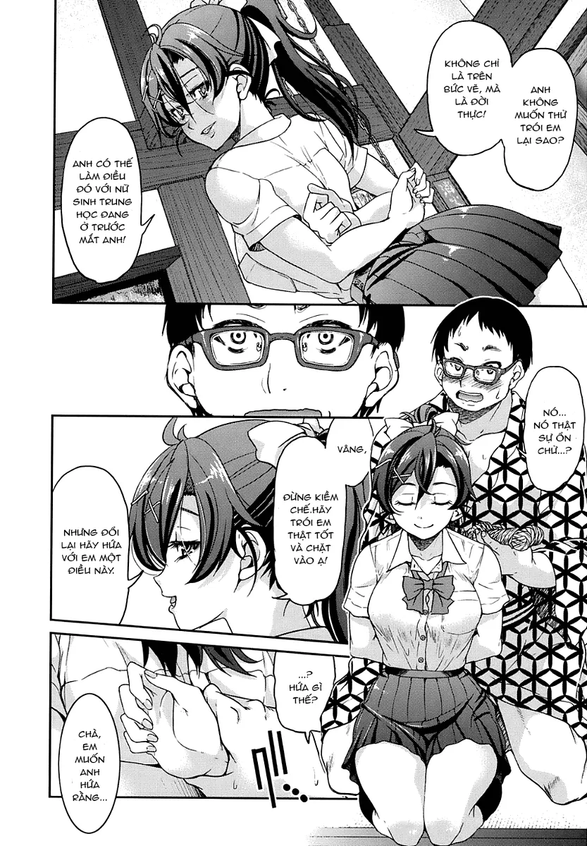 HentaiVN.net - Ảnh 14 - Cô chủ của bộ truyện tranh khiêu dâm~ [Ero Manga Okami] - Chap 1