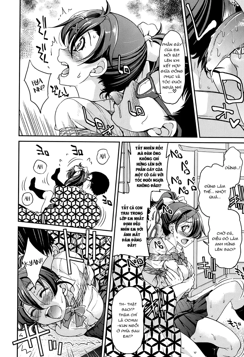 HentaiVN.net - Ảnh 18 - Cô chủ của bộ truyện tranh khiêu dâm~ [Ero Manga Okami] - Chap 1