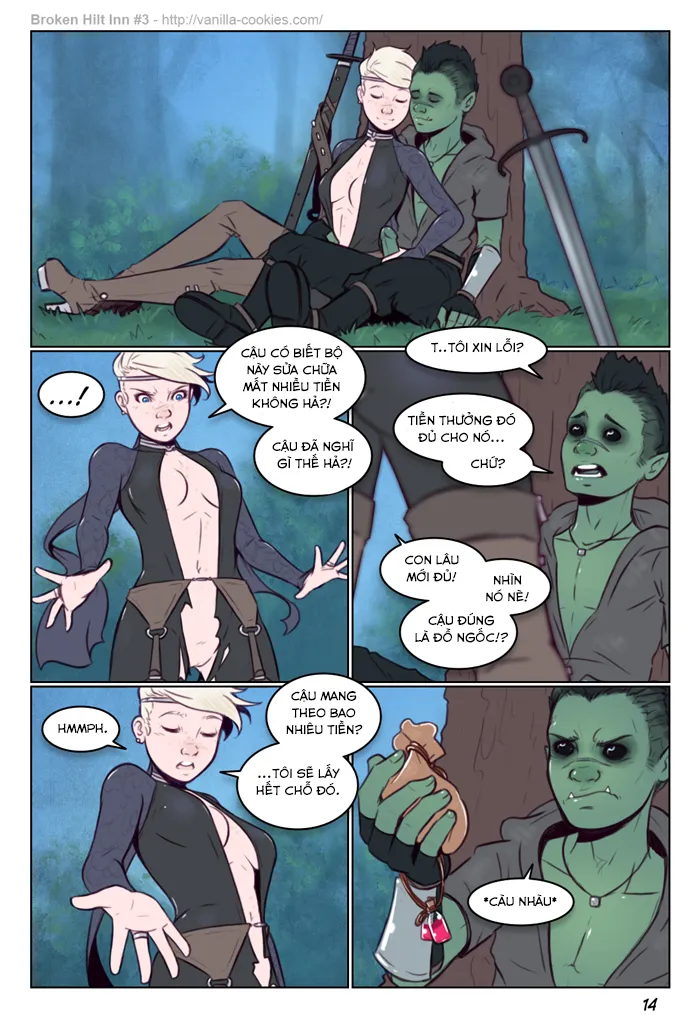 HentaiVN.net - Ảnh 16 - Broken Hilt Inn - Chap 3