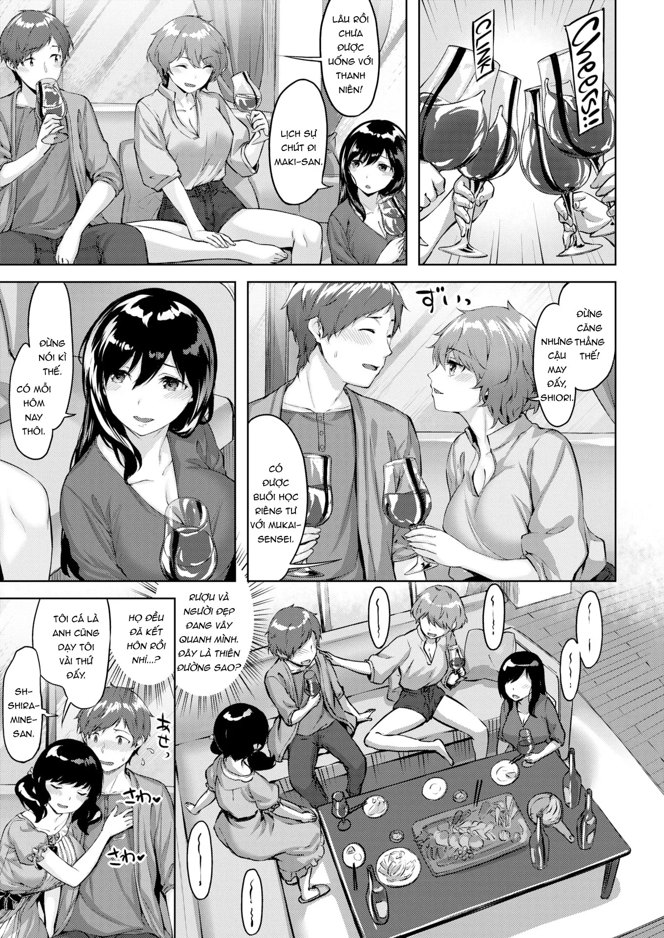 HentaiVN.net - Ảnh 5 - High-Rise Liaison [High-Rise Liaison] - Chap 1