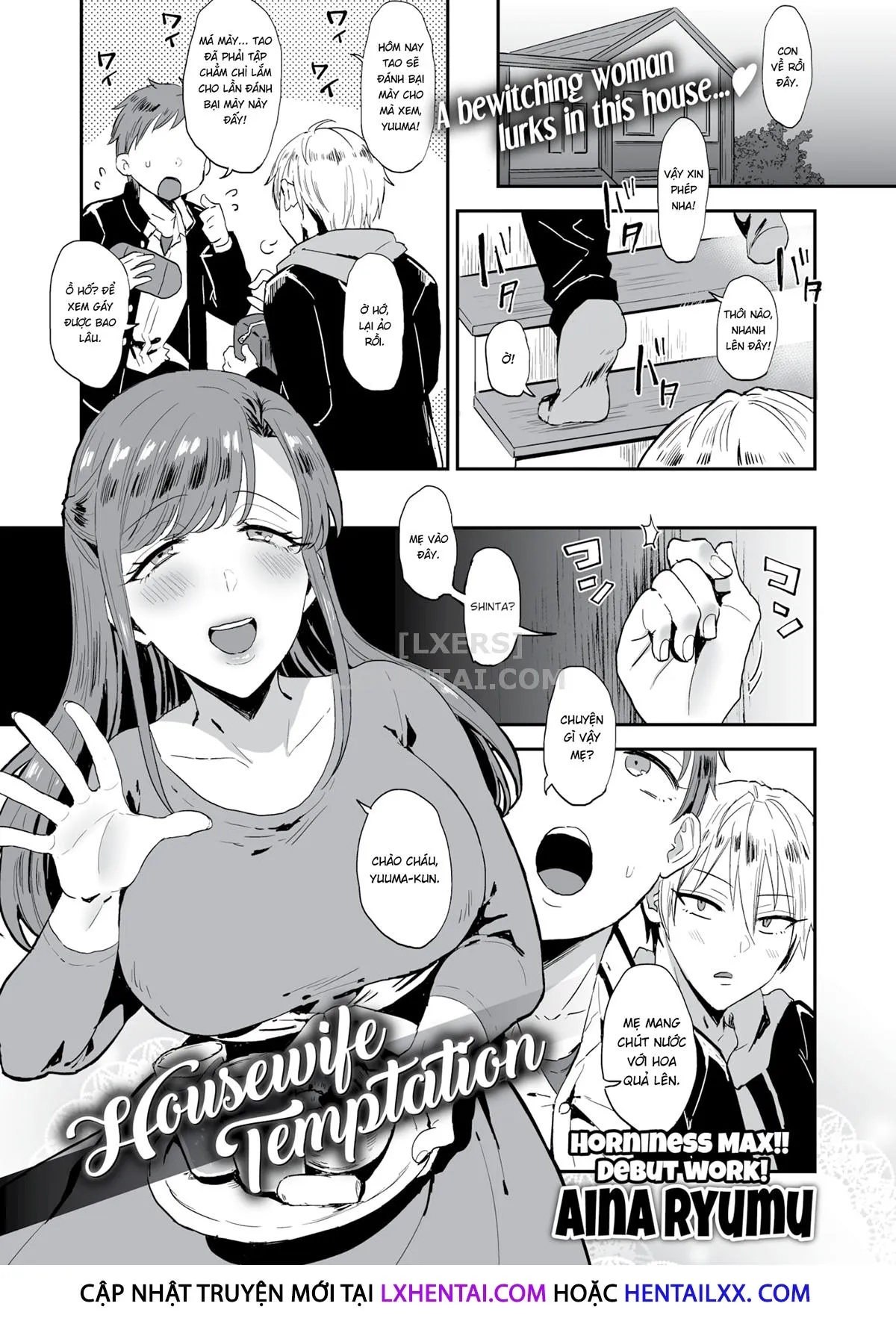 HentaiVN.net - Ảnh 3 - Housewife Temptation [Comic Shitsurakuten 2020-10] - Chap 1