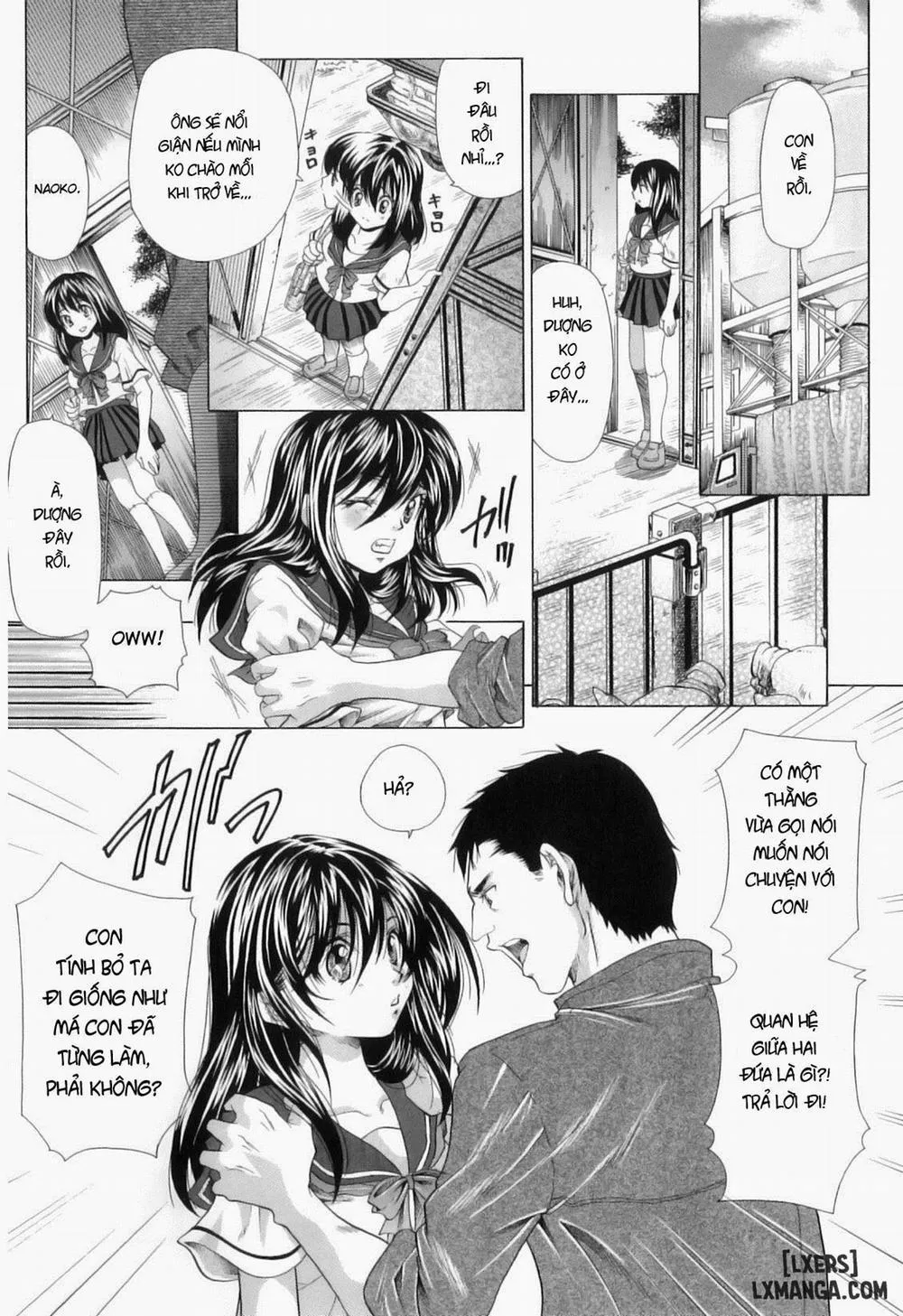 HentaiVN.net - Ảnh 4 - I Was Raped By My Stepfather And His Pig - Chap 1