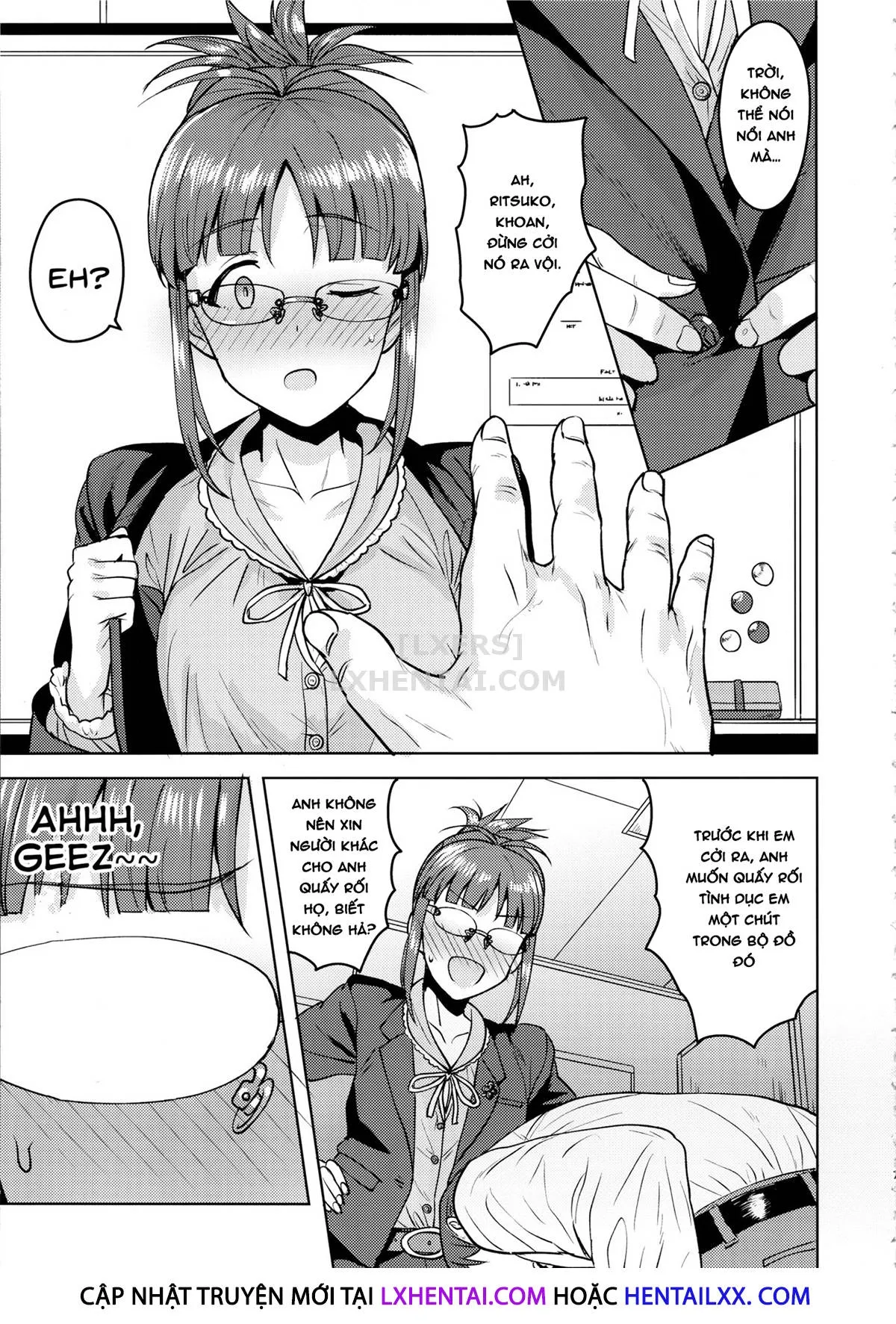 HentaiVN.net - Ảnh 10 - Ritsuko To Shokuba De... - Chap 1