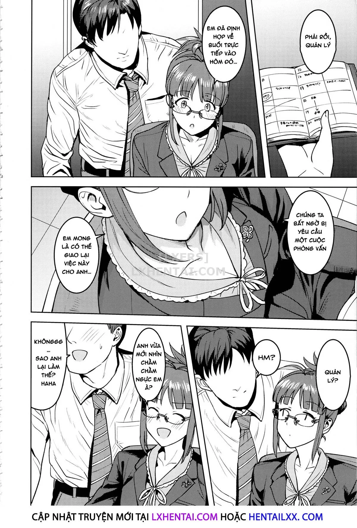 HentaiVN.net - Ảnh 7 - Ritsuko To Shokuba De... - Chap 1