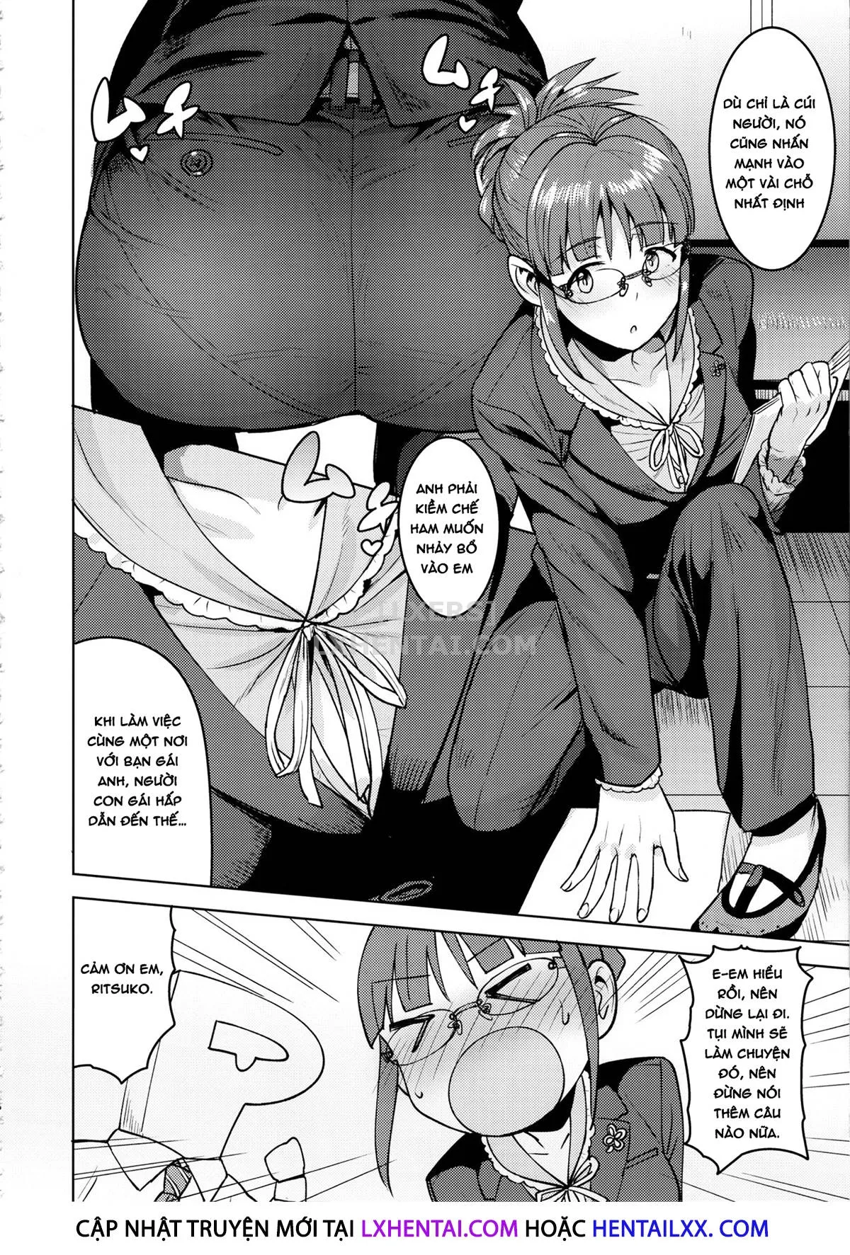 HentaiVN.net - Ảnh 9 - Ritsuko To Shokuba De... - Chap 1