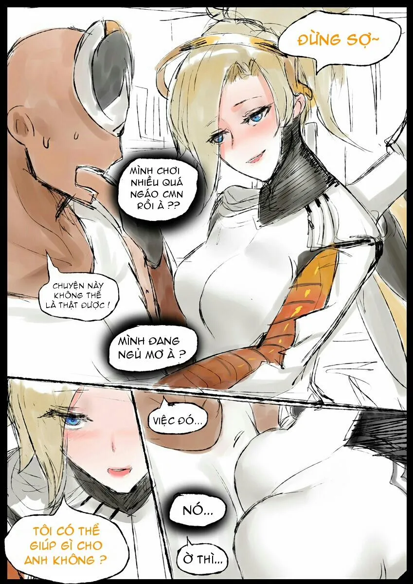 HentaiVN.net - Ảnh 7 - Mercy's Reward (Overwatch) - Chap 1