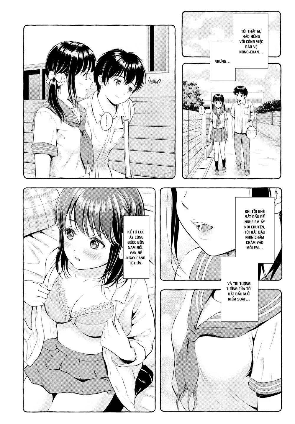 HentaiVN.net - Ảnh 4 - Nono's Whisper [Lời thì thầm của Nono] - Chap 1