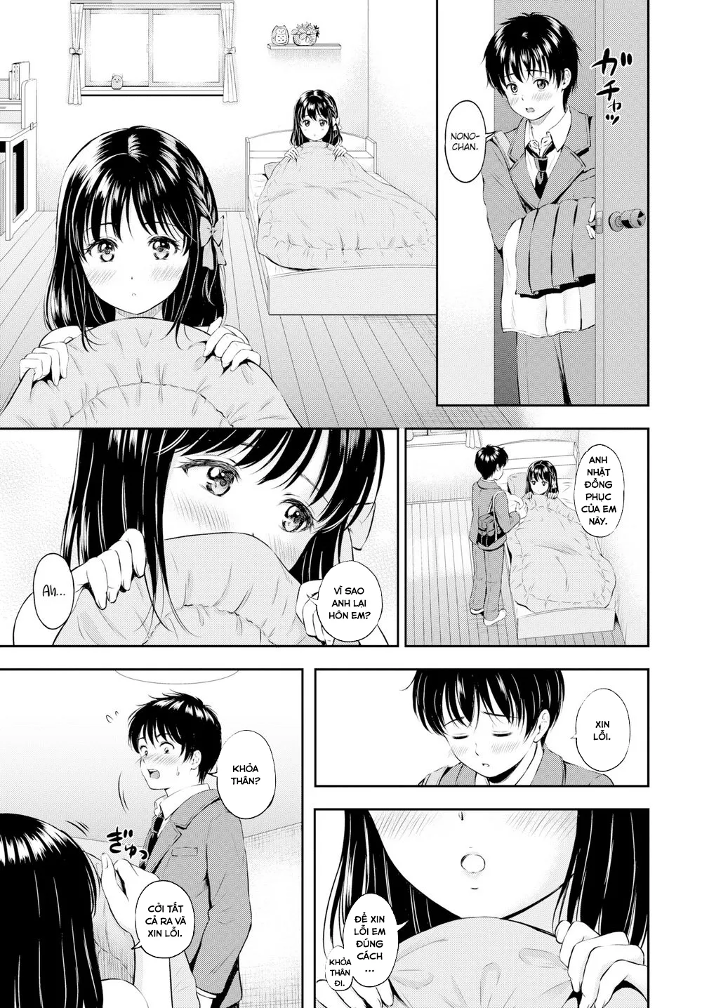 HentaiVN.net - Ảnh 7 - Nono's Whisper [Lời thì thầm của Nono] - Chap 1