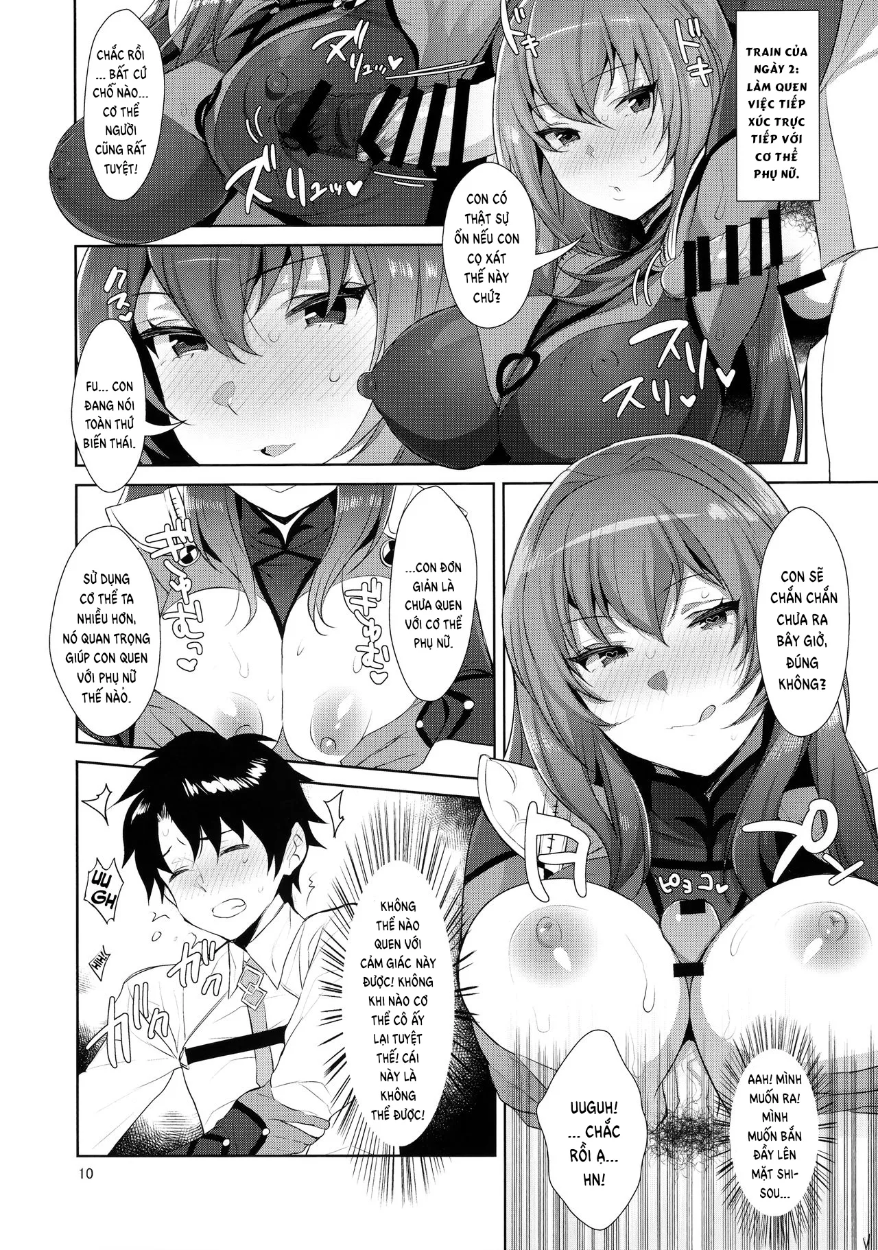 HentaiVN.net - Ảnh 11 - Khắc phục việc ra sớm. [カルデア式早漏改善トレーニング; Chaldean Premature Ejaculation Rehabilitation; Chaldea Shiki Sourou Kaizen Training] - Chap 1