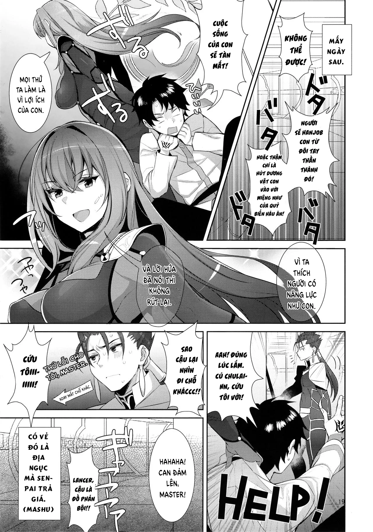 HentaiVN.net - Ảnh 20 - Khắc phục việc ra sớm. [カルデア式早漏改善トレーニング; Chaldean Premature Ejaculation Rehabilitation; Chaldea Shiki Sourou Kaizen Training] - Chap 1