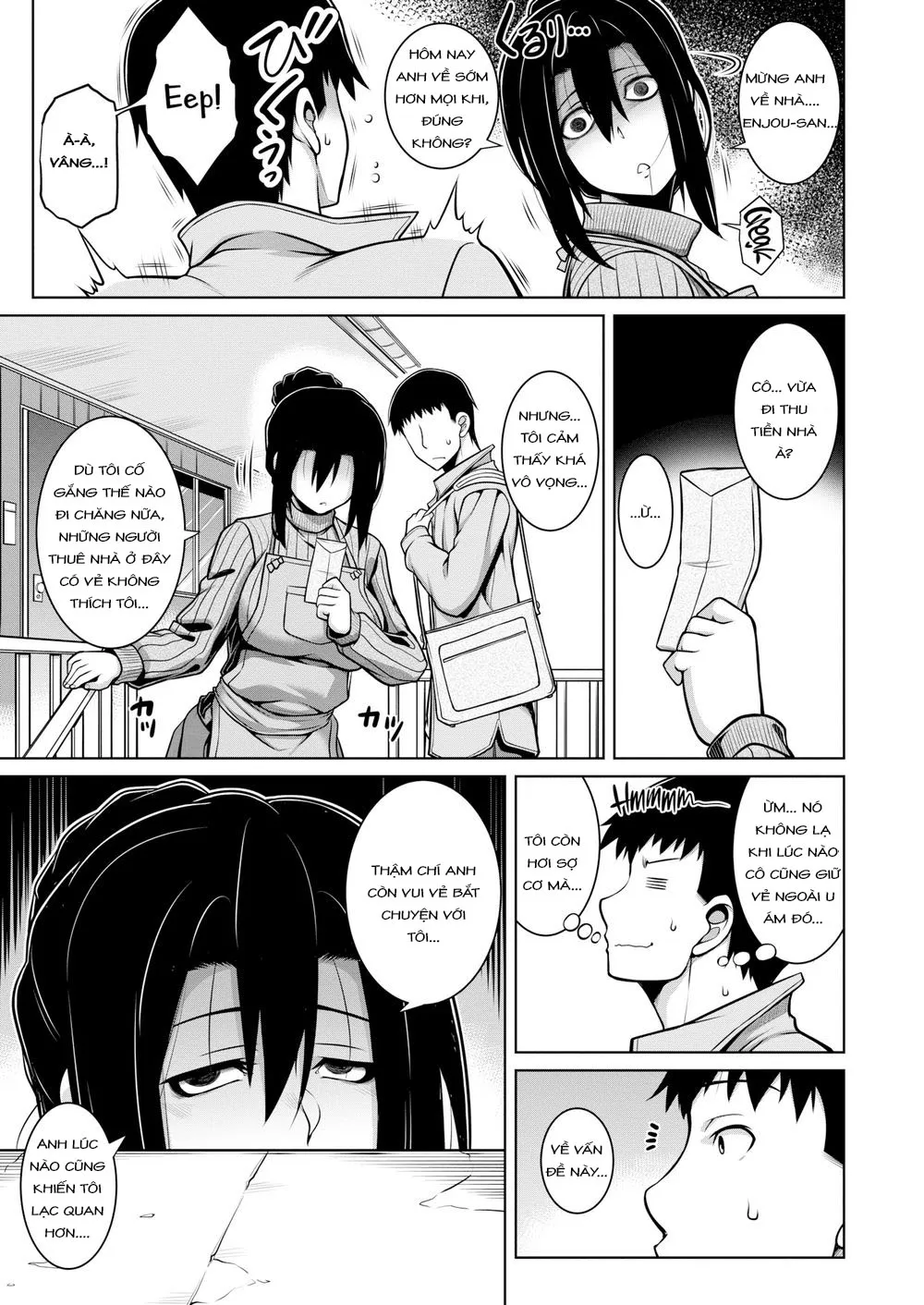 HentaiVN.net - Ảnh 4 - This Landlady is Quite Gloomy - Chap 1