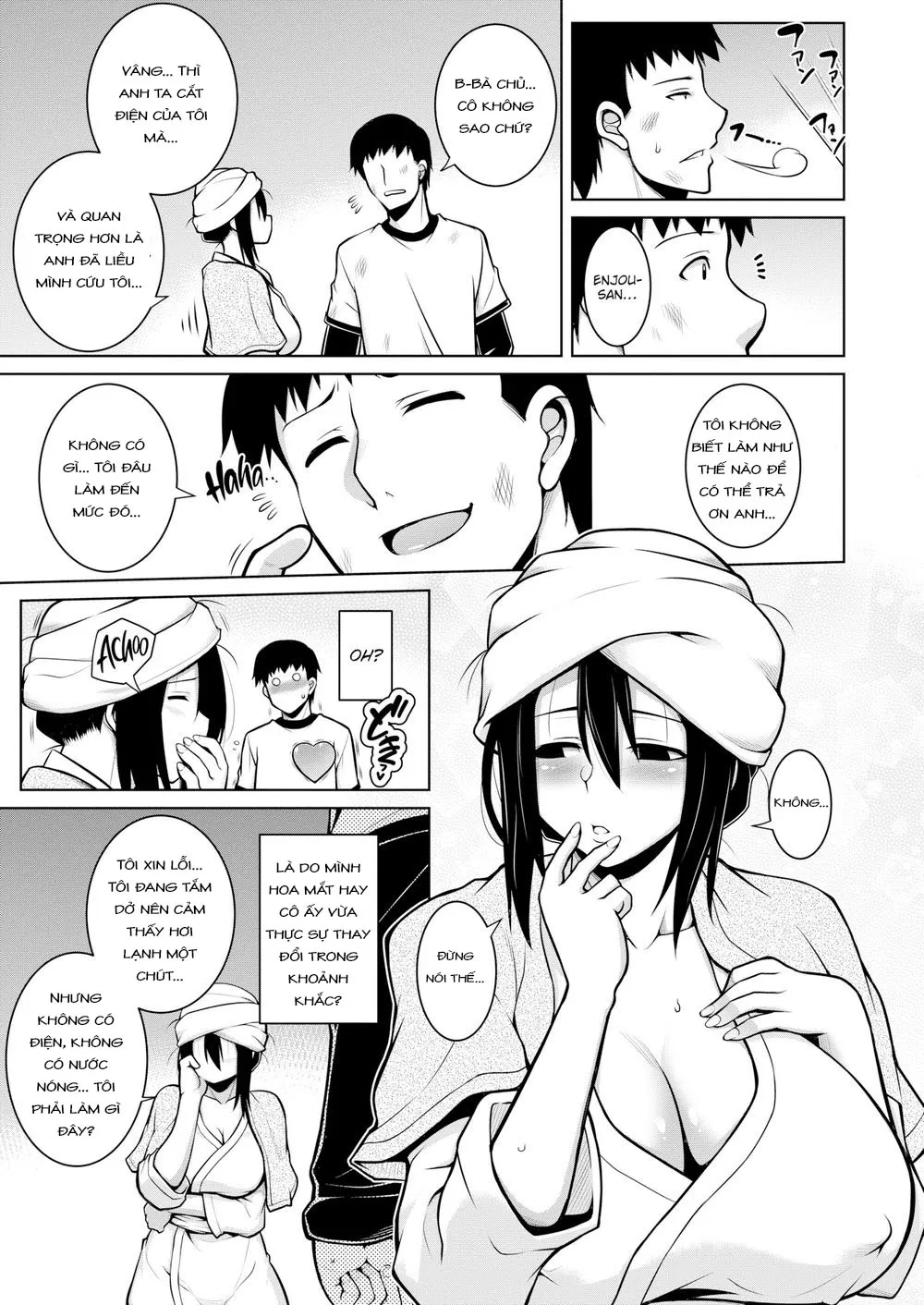 HentaiVN.net - Ảnh 8 - This Landlady is Quite Gloomy - Chap 1