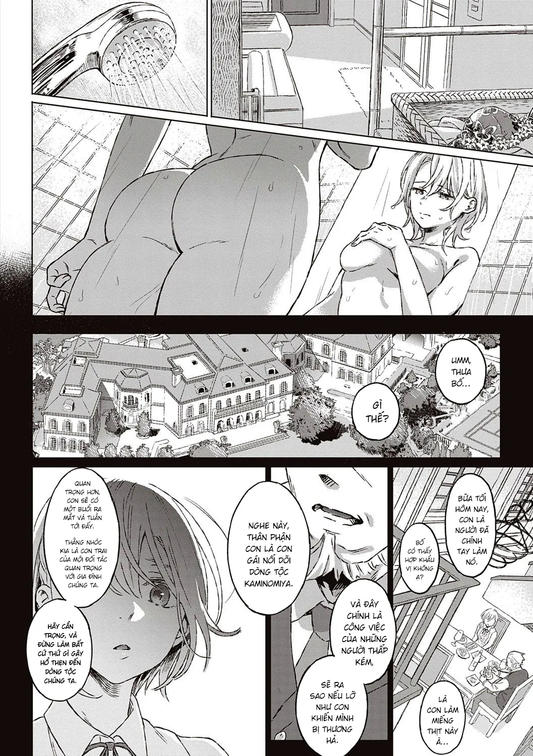 HentaiVN.net - Ảnh 11 - Nàng dâu thầm kín + ngoại truyện. [Shinsou no Hanayome + After Story] - Chap 1