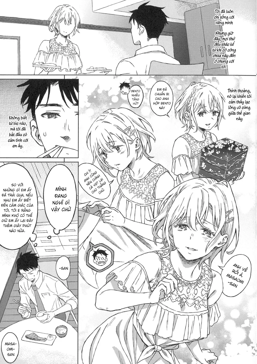 HentaiVN.net - Ảnh 6 - Nàng dâu thầm kín + ngoại truyện. [Shinsou no Hanayome + After Story] - Chap 1
