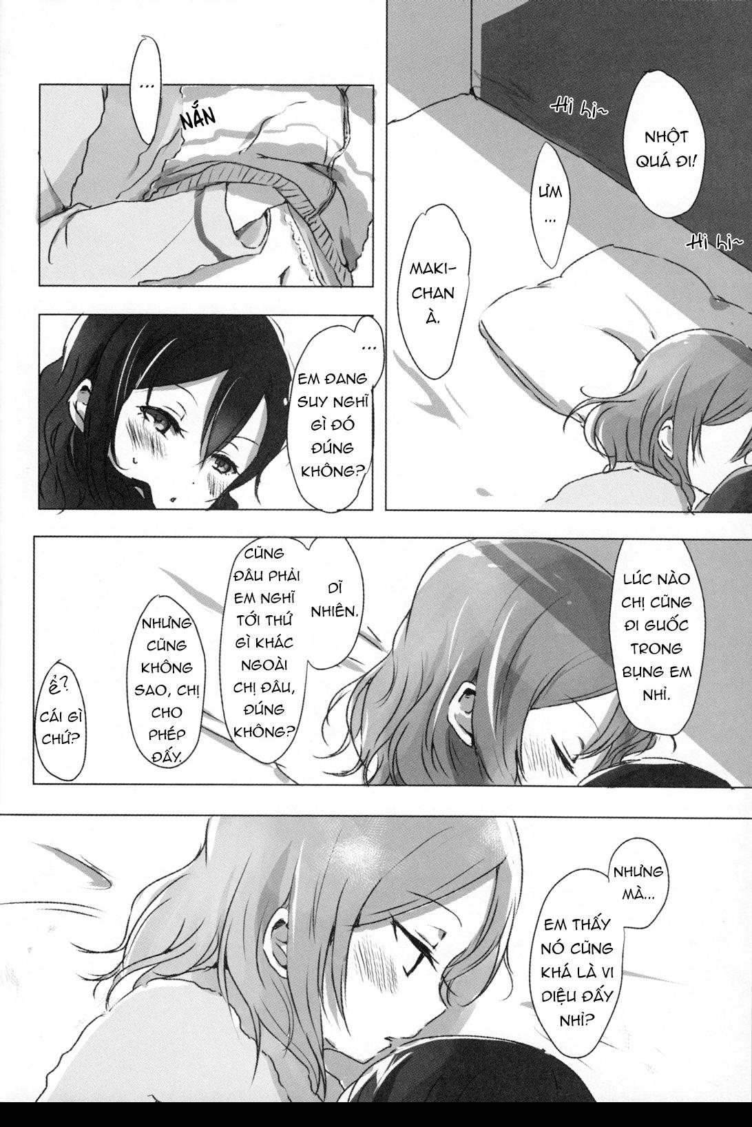 HentaiVN.net - Ảnh 16 - (Bokura no Love Live! 15) [Udon to 90 no Circle (Udon)] Ohayou, Oyasumi - Chap 1