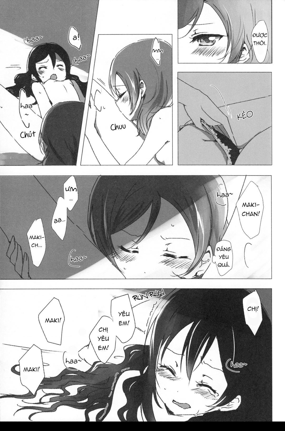 HentaiVN.net - Ảnh 25 - (Bokura no Love Live! 15) [Udon to 90 no Circle (Udon)] Ohayou, Oyasumi - Chap 1