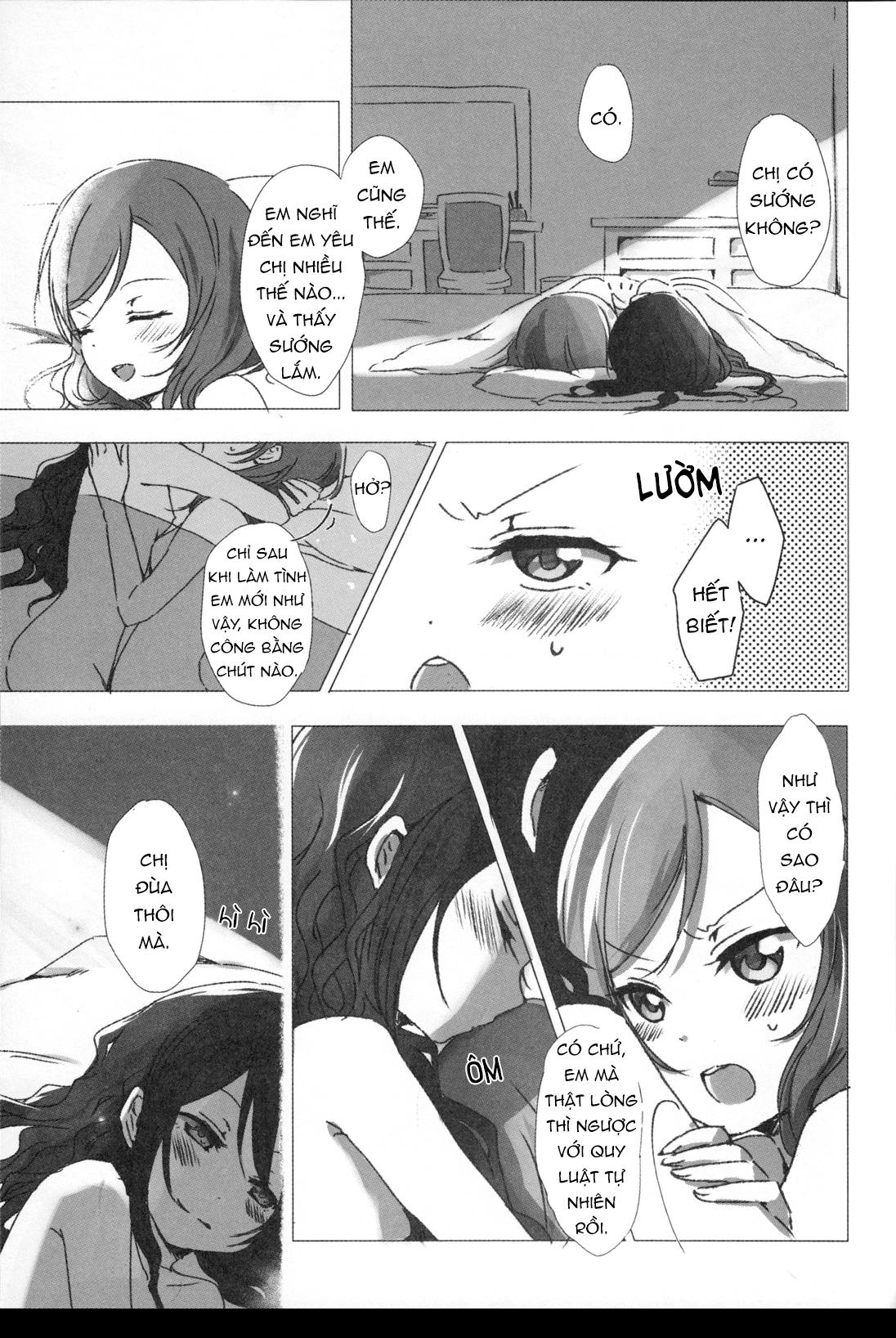 HentaiVN.net - Ảnh 27 - (Bokura no Love Live! 15) [Udon to 90 no Circle (Udon)] Ohayou, Oyasumi - Chap 1