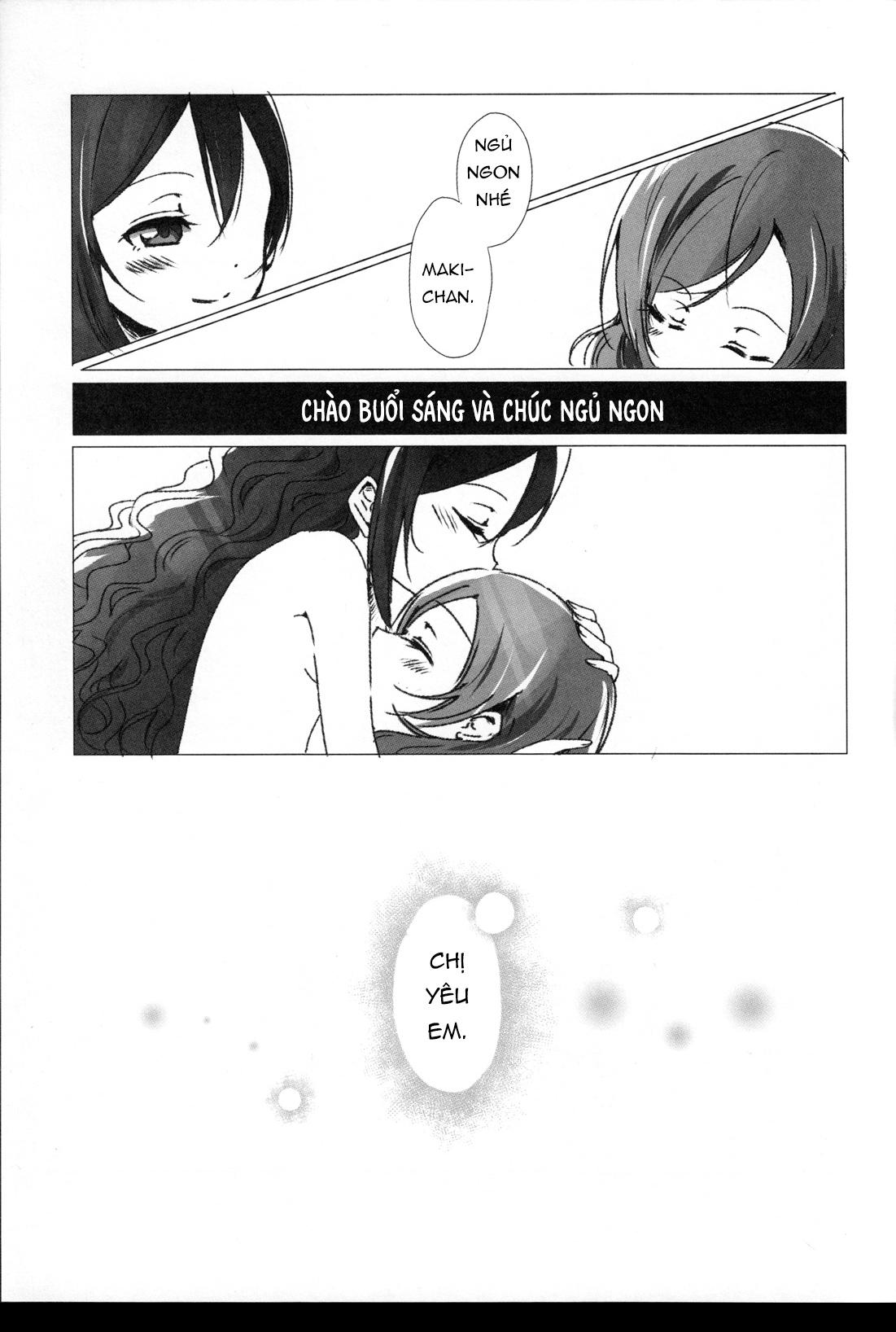 HentaiVN.net - Ảnh 31 - (Bokura no Love Live! 15) [Udon to 90 no Circle (Udon)] Ohayou, Oyasumi - Chap 1