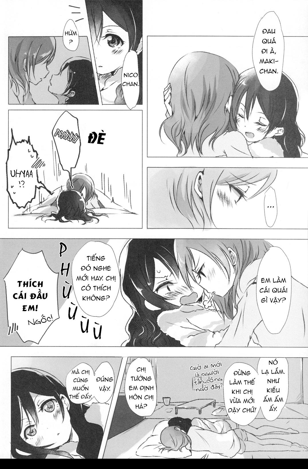 HentaiVN.net - Ảnh 8 - (Bokura no Love Live! 15) [Udon to 90 no Circle (Udon)] Ohayou, Oyasumi - Chap 1