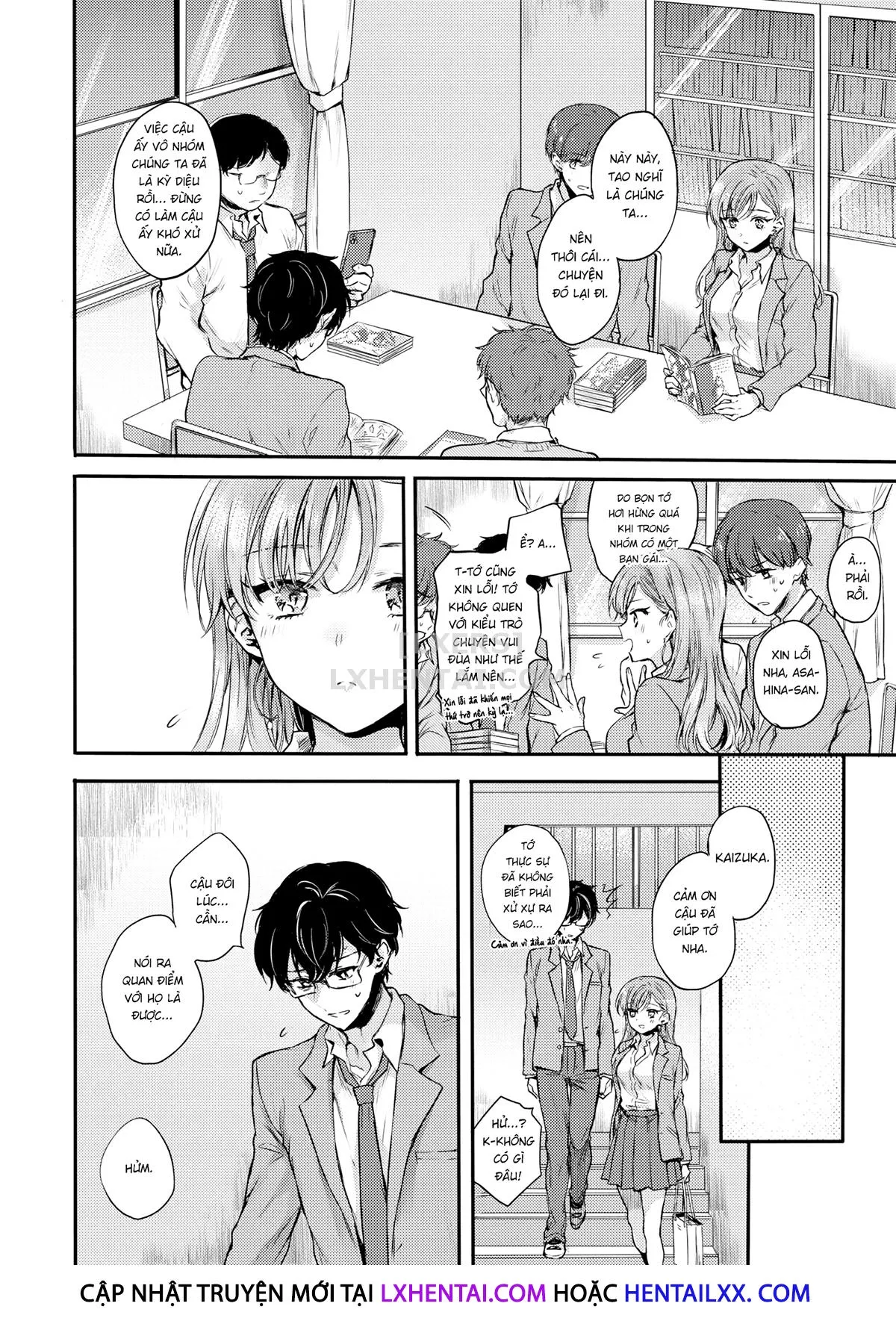 HentaiVN.net - Ảnh 6 - I'm a Girlfriend First and an Otaku Second! [Comic Kairakuten 2021-04] - Chap 1