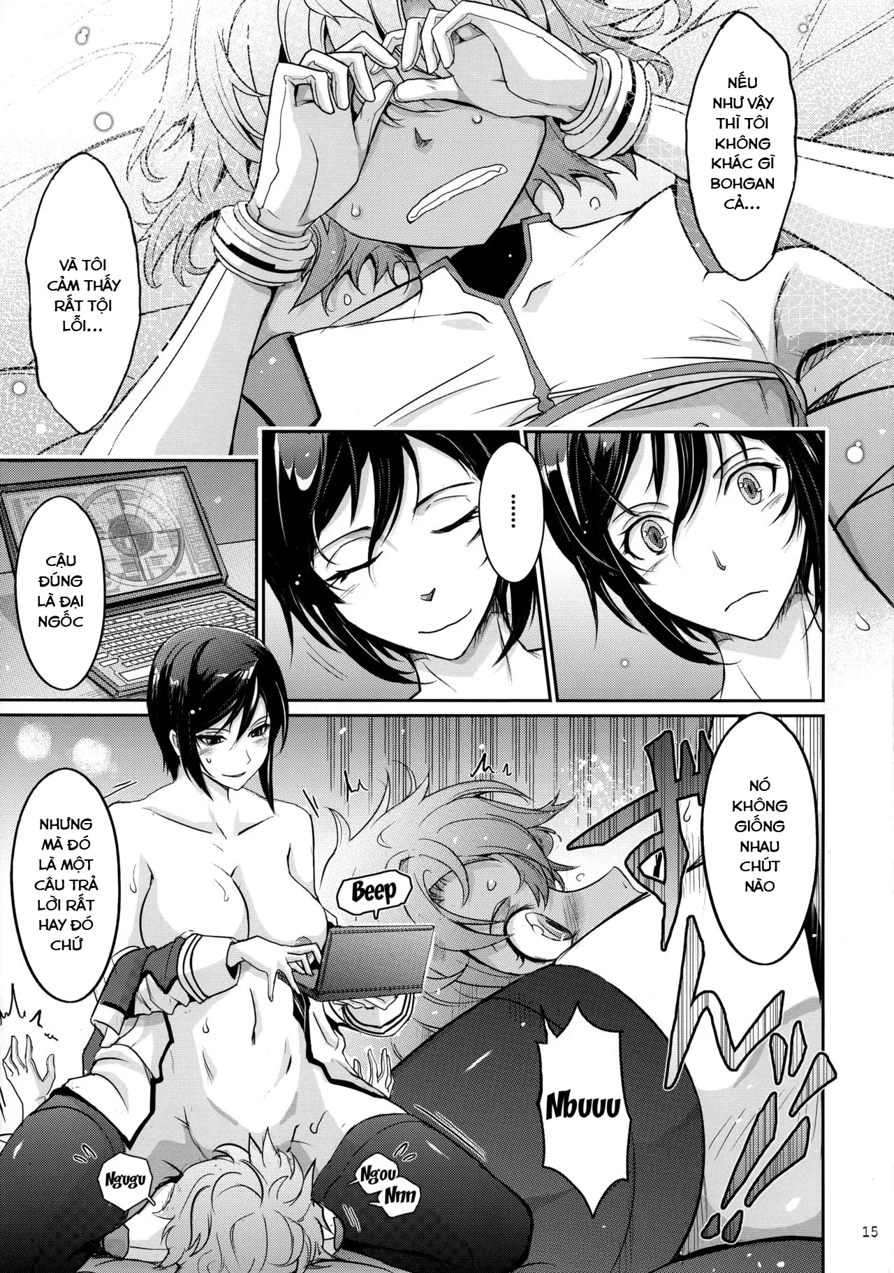HentaiVN.net - Ảnh 11 - Seirei Senkan Tokumei Shasei Kanri-kan Naomi Evans no Nichijou (Kangoku Senkan) - Chap 1