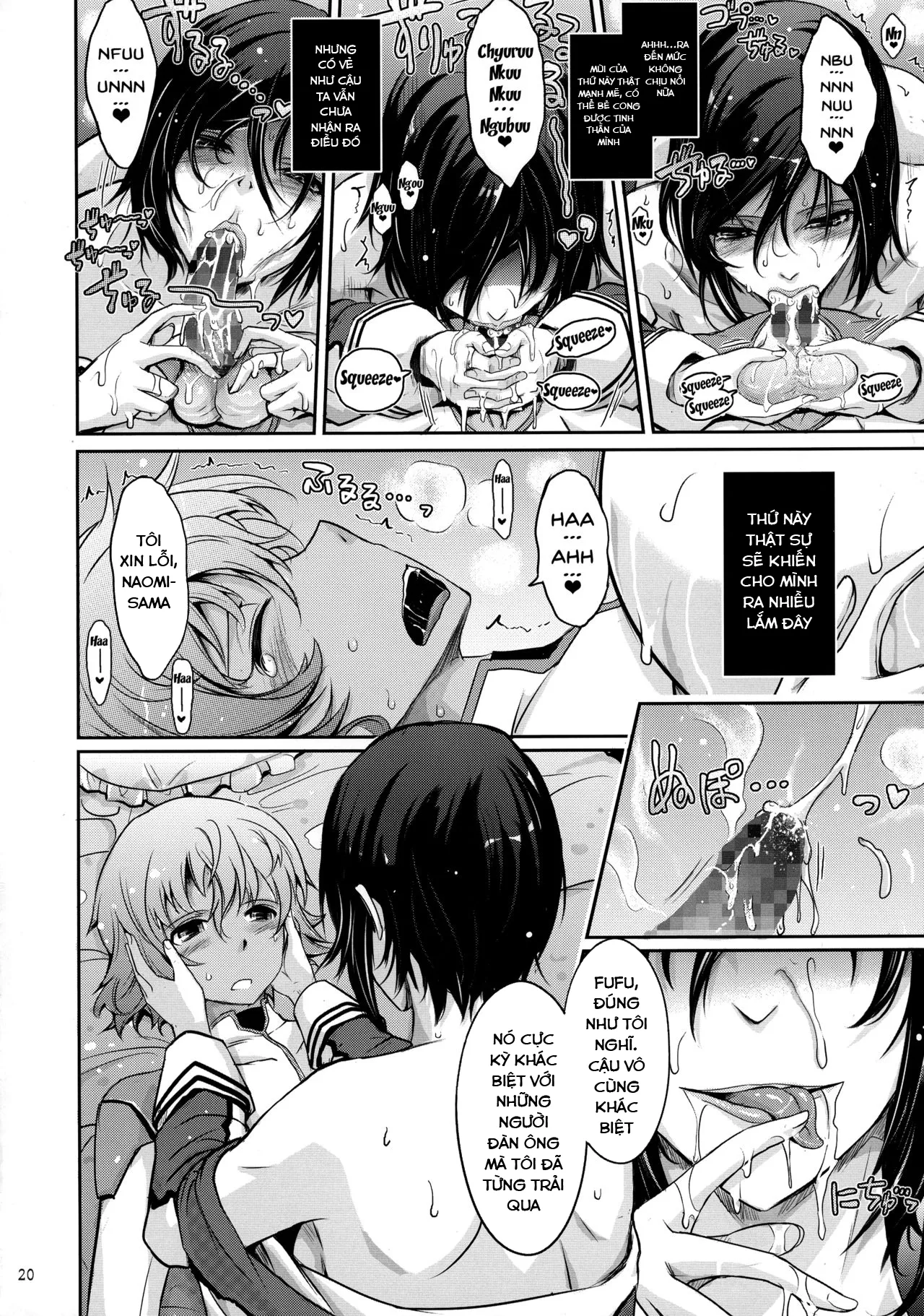 HentaiVN.net - Ảnh 16 - Seirei Senkan Tokumei Shasei Kanri-kan Naomi Evans no Nichijou (Kangoku Senkan) - Chap 1