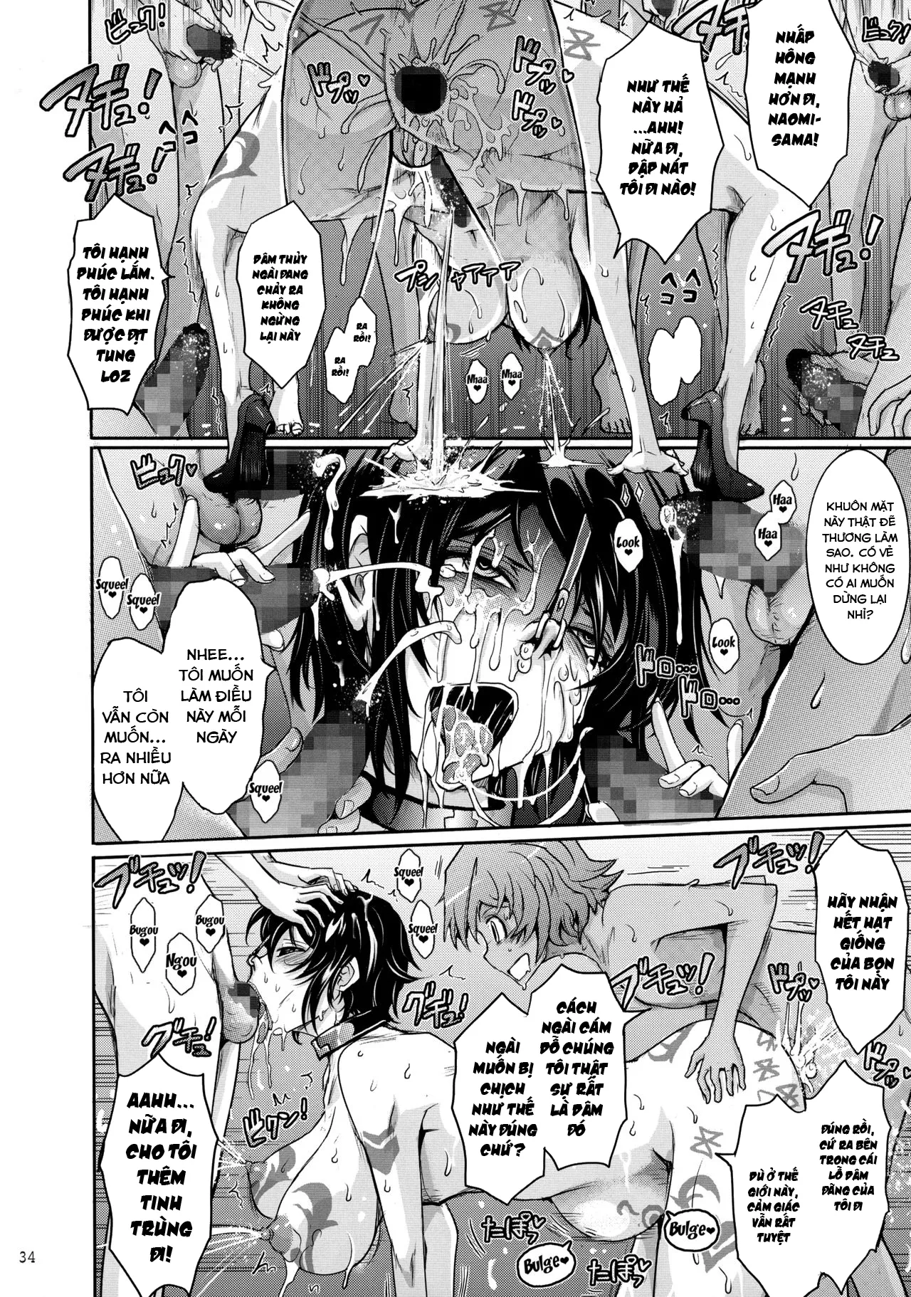 HentaiVN.net - Ảnh 30 - Seirei Senkan Tokumei Shasei Kanri-kan Naomi Evans no Nichijou (Kangoku Senkan) - Chap 1