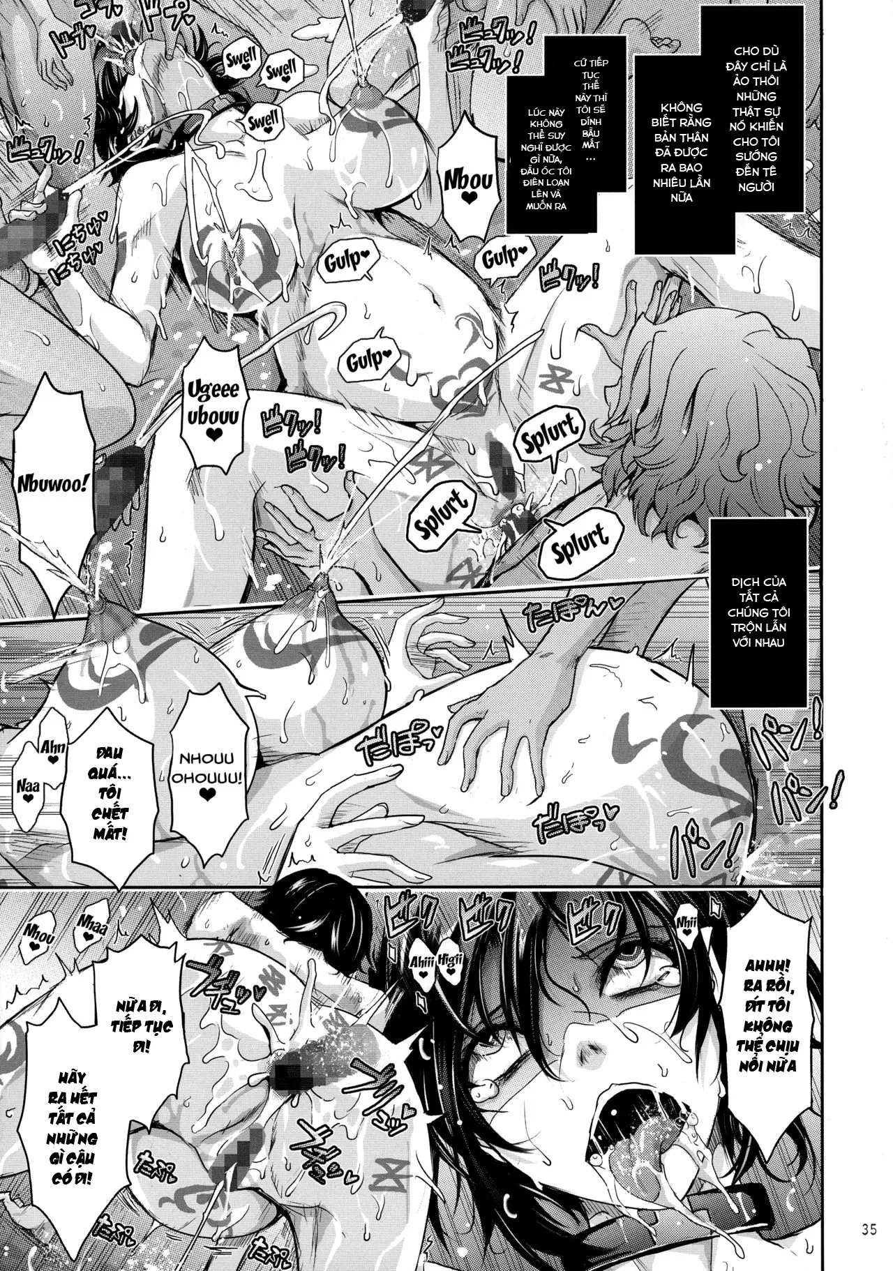HentaiVN.net - Ảnh 31 - Seirei Senkan Tokumei Shasei Kanri-kan Naomi Evans no Nichijou (Kangoku Senkan) - Chap 1