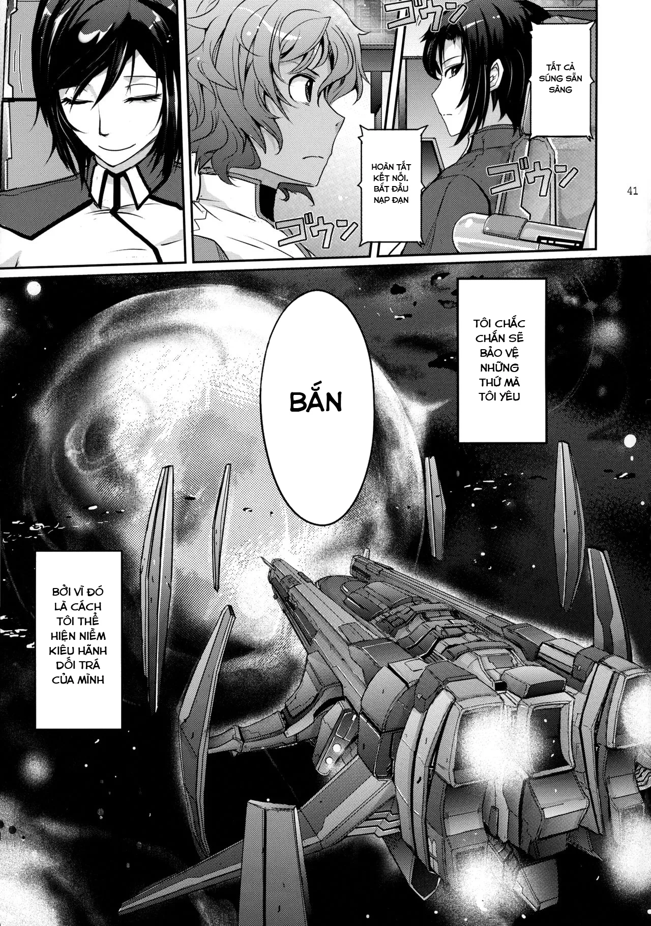 HentaiVN.net - Ảnh 37 - Seirei Senkan Tokumei Shasei Kanri-kan Naomi Evans no Nichijou (Kangoku Senkan) - Chap 1