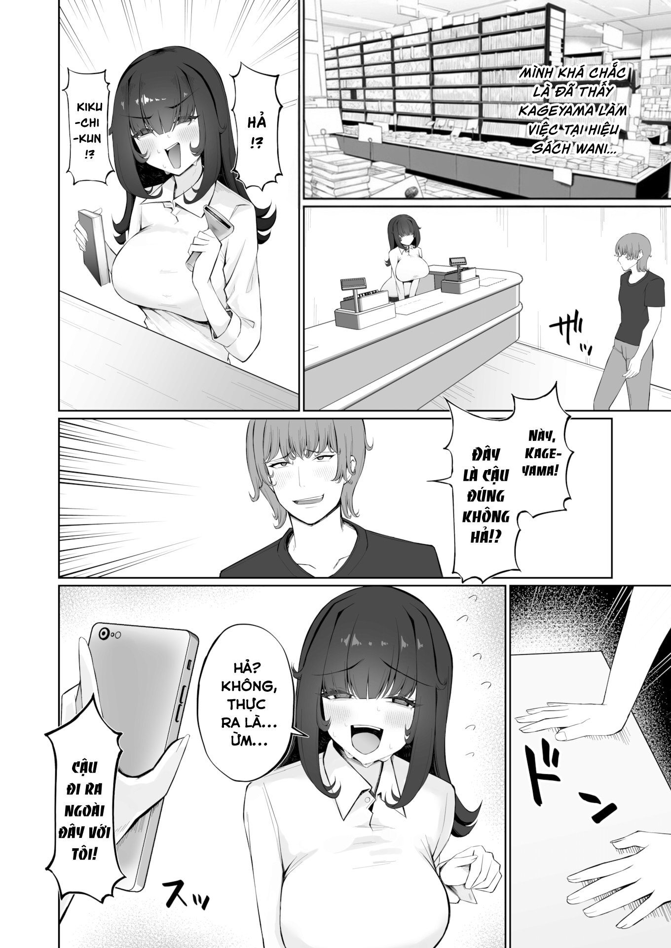 HentaiVN.net - Ảnh 11 - Runa không thể che giấu chúng - Chap 1
