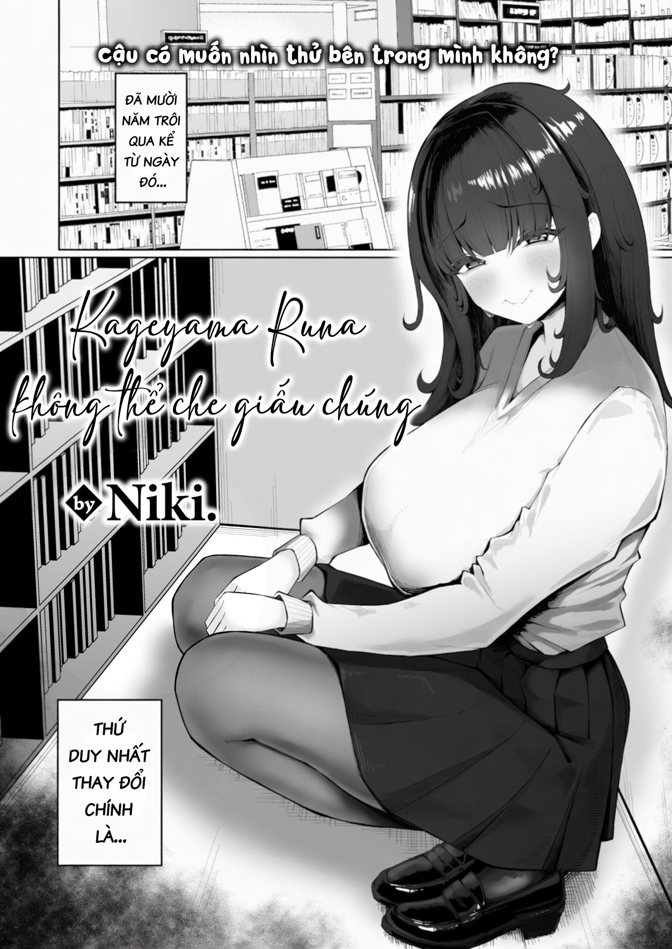 HentaiVN.net - Ảnh 3 - Runa không thể che giấu chúng - Chap 1