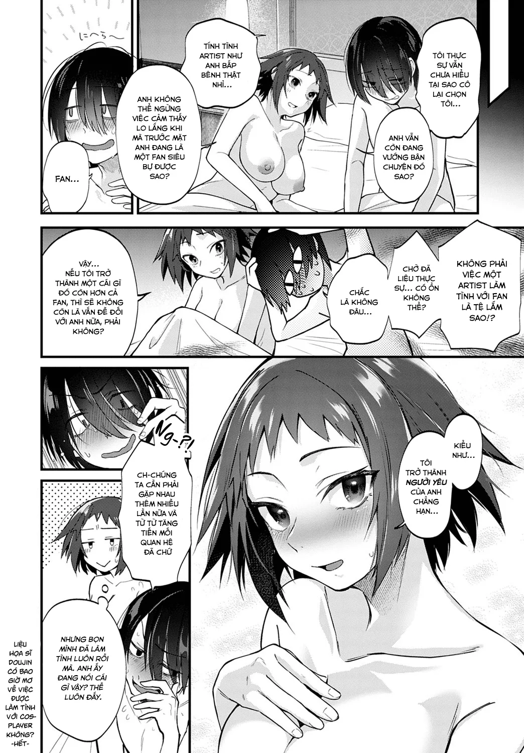 HentaiVN.net - Ảnh 25 - Liệu họa sĩ nghiệp dư có ước mơ được làm tình với Cosplayer không? [Do Doujin Artists Dream of Cosplay Sex?; Doujin Sakka wa Cosplay Ecchi no Yume o Miru ka; 同人作家はコスプレえっちの夢を見るか] - Chap 1
