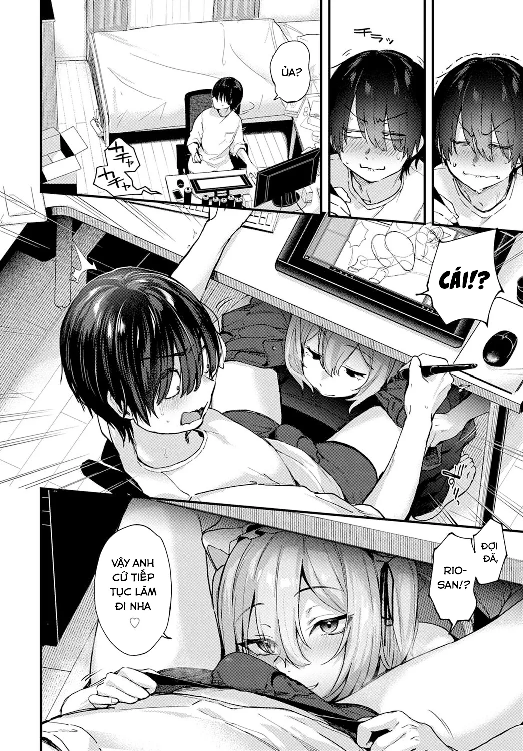 HentaiVN.net - Ảnh 7 - Liệu họa sĩ nghiệp dư có ước mơ được làm tình với Cosplayer không? [Do Doujin Artists Dream of Cosplay Sex?; Doujin Sakka wa Cosplay Ecchi no Yume o Miru ka; 同人作家はコスプレえっちの夢を見るか] - Chap 2