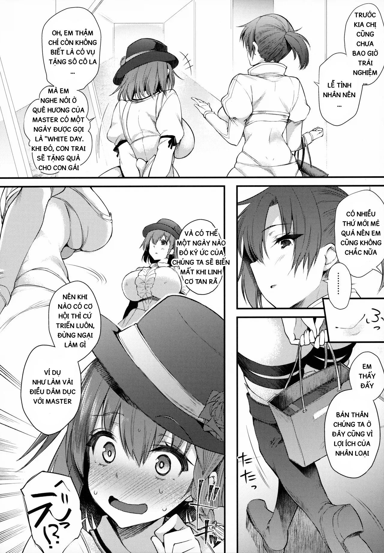 HentaiVN.net - Ảnh 5 - Virgin Whiteday [太平さんせっと] - Chap 1