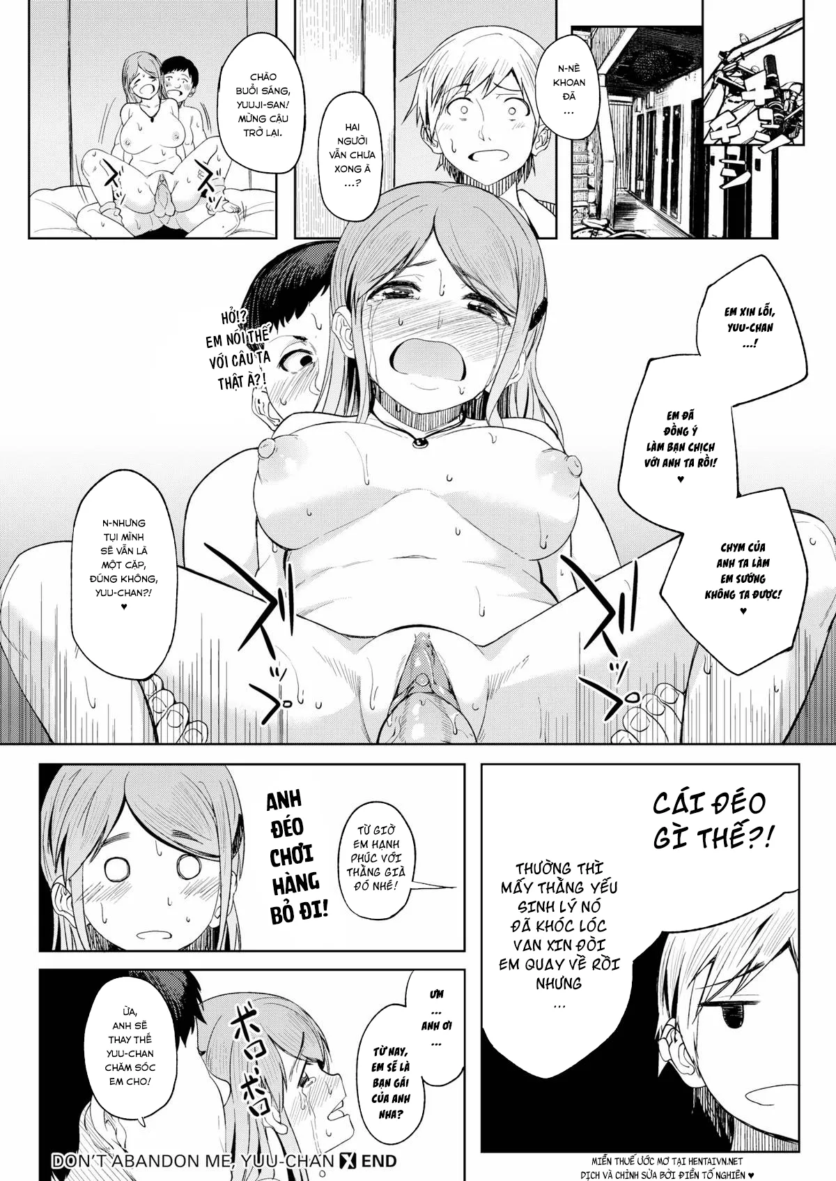 HentaiVN.net - Ảnh 27 - Đừng Bỏ Em Mà, Yuu-chan! [Don’t Abandon Me, Yuu-chan] - Chap 1