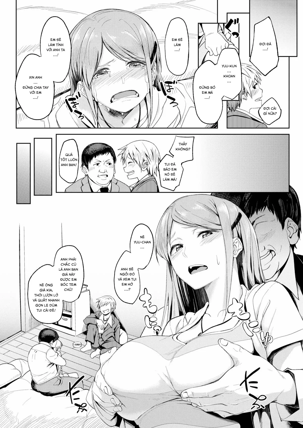 HentaiVN.net - Ảnh 6 - Đừng Bỏ Em Mà, Yuu-chan! [Don’t Abandon Me, Yuu-chan] - Chap 1
