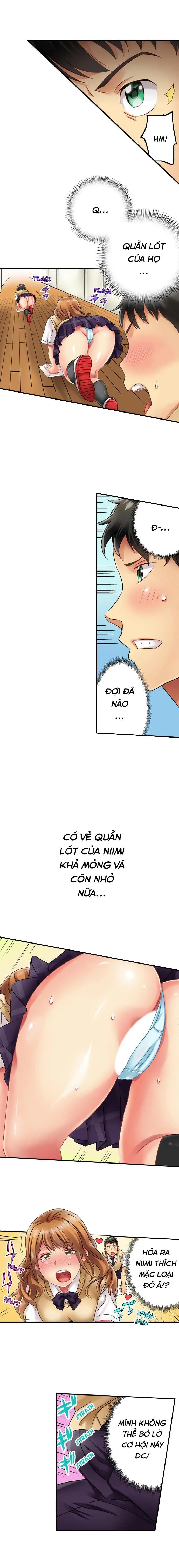 HentaiVN.net - Ảnh 8 - Nhìn Quần Lót Của Cô Ấy Làm Tôi Bấn Vãi Lò! [Seeing Her Panties Lets Me Stick] - Chap 1