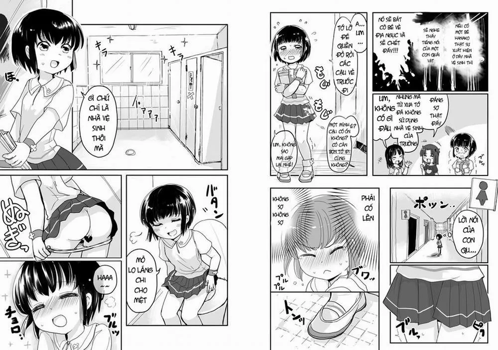 HentaiVN.net - Ảnh 3 - Shouakuma to toire no Hanakosan - Chap 1