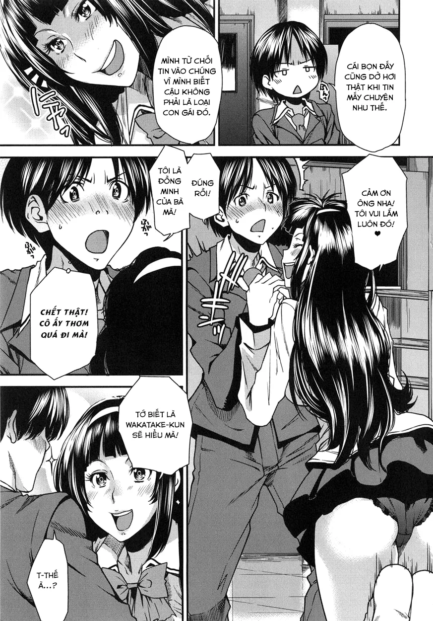 HentaiVN.net - Ảnh 12 - Everything with the two of them - Chap 1