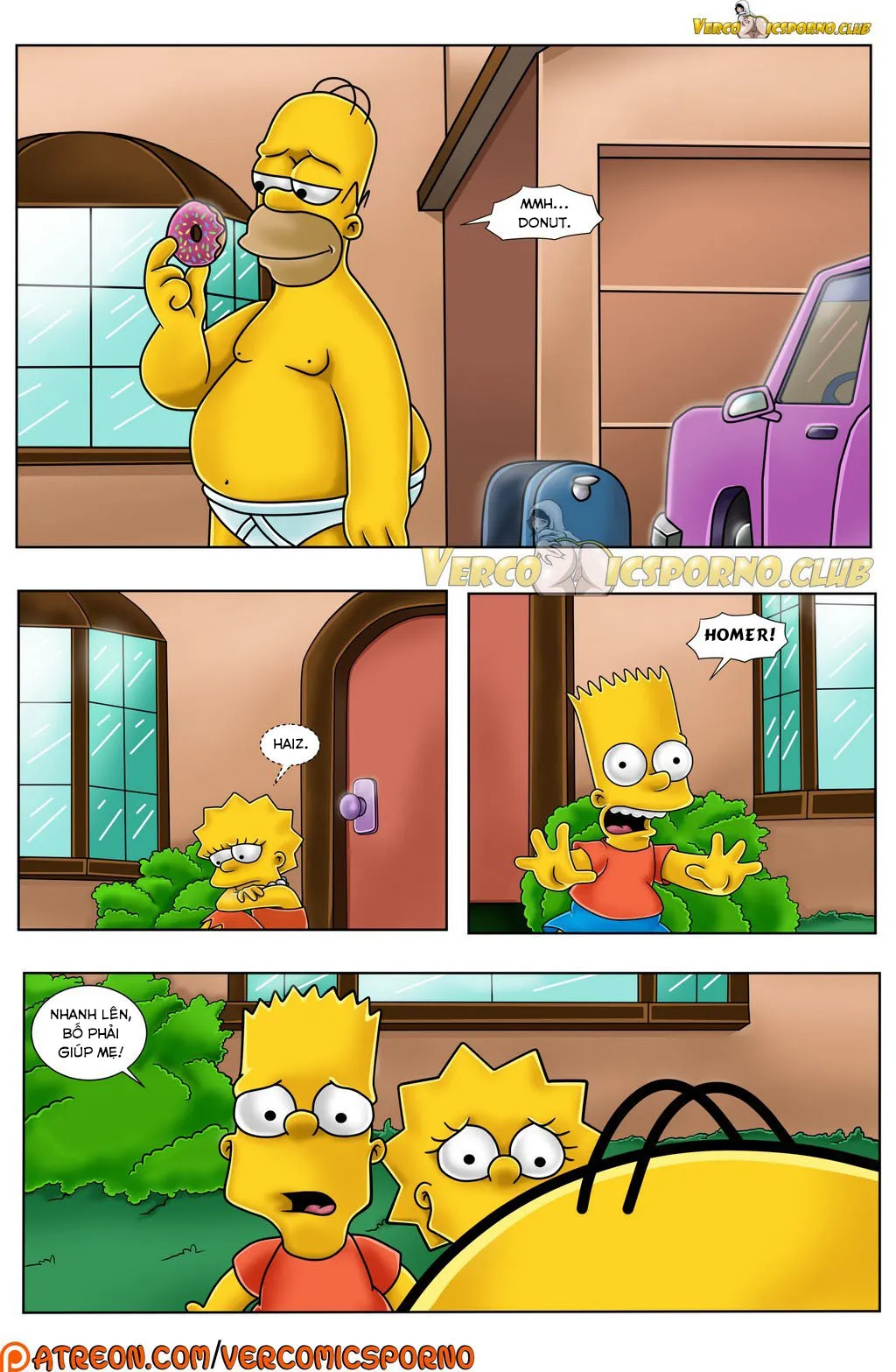 HentaiVN.net - Ảnh 3 - Homer's Nightmare - Chap 1