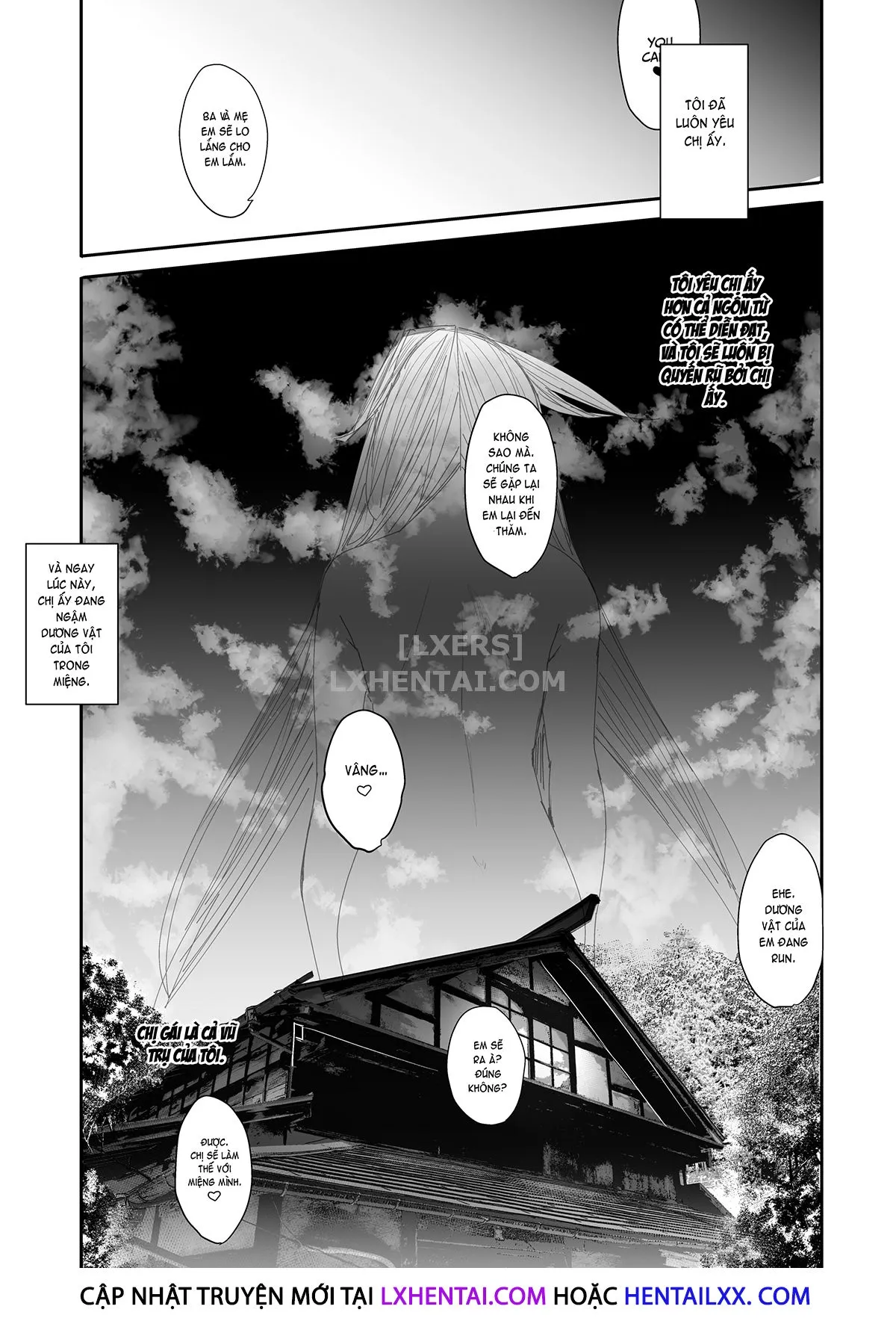 HentaiVN.net - Ảnh 20 - My Elder Sister Is The Universe. [Onee-Chan Wa Uchuu.] - Chap 1