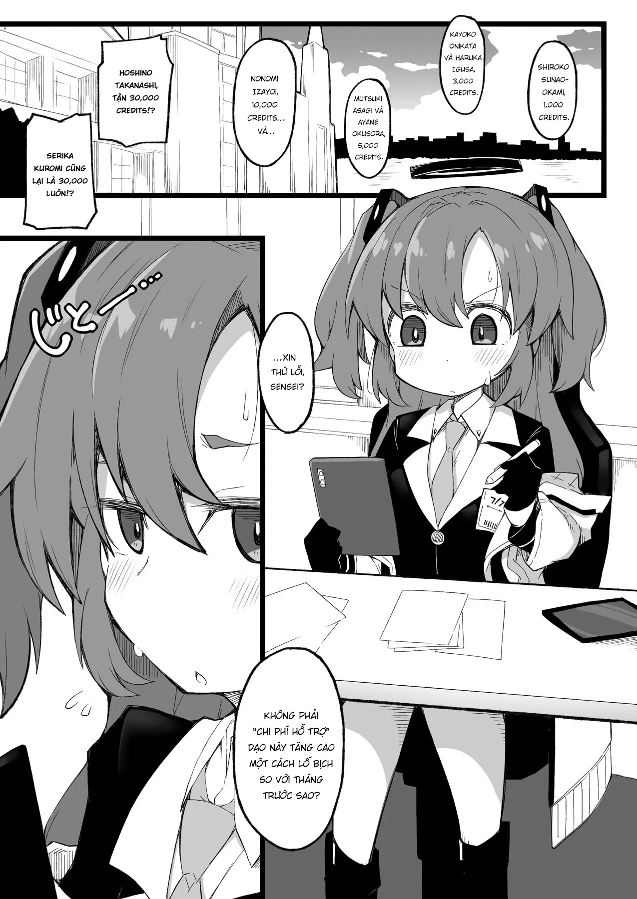 HentaiVN.net - Ảnh 3 - Sensei và Hayase Yuuka [Sensei and Hayase Yuuka (Their Second Time); Sensei to Hayase Yuuka (2-kai-me); 先生と早瀬ユウカ] - Chap 1