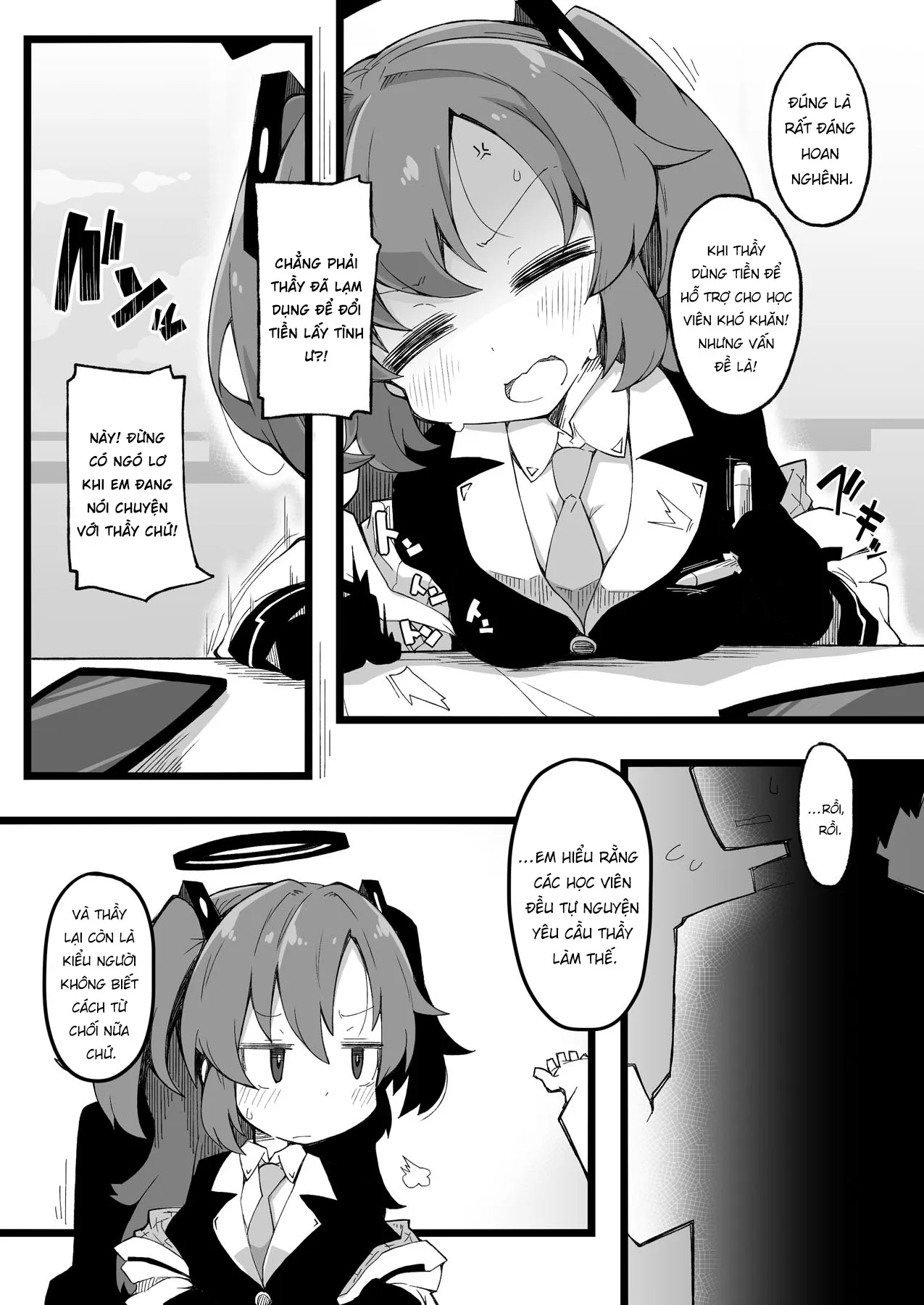 HentaiVN.net - Ảnh 4 - Sensei và Hayase Yuuka [Sensei and Hayase Yuuka (Their Second Time); Sensei to Hayase Yuuka (2-kai-me); 先生と早瀬ユウカ] - Chap 1