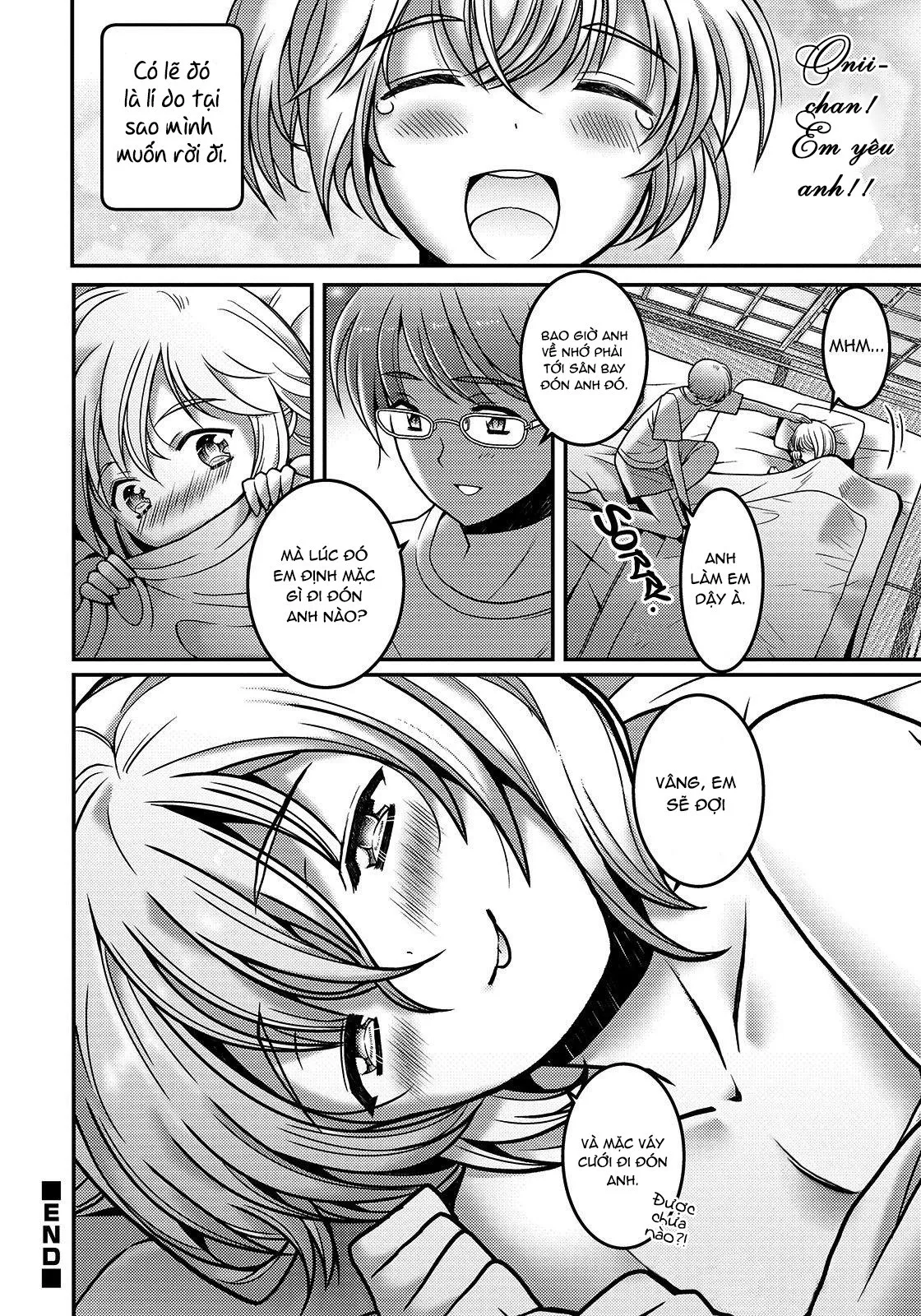 HentaiVN.net - Ảnh 13 - Natsu + Otouto ... Imouto! - Chap 1